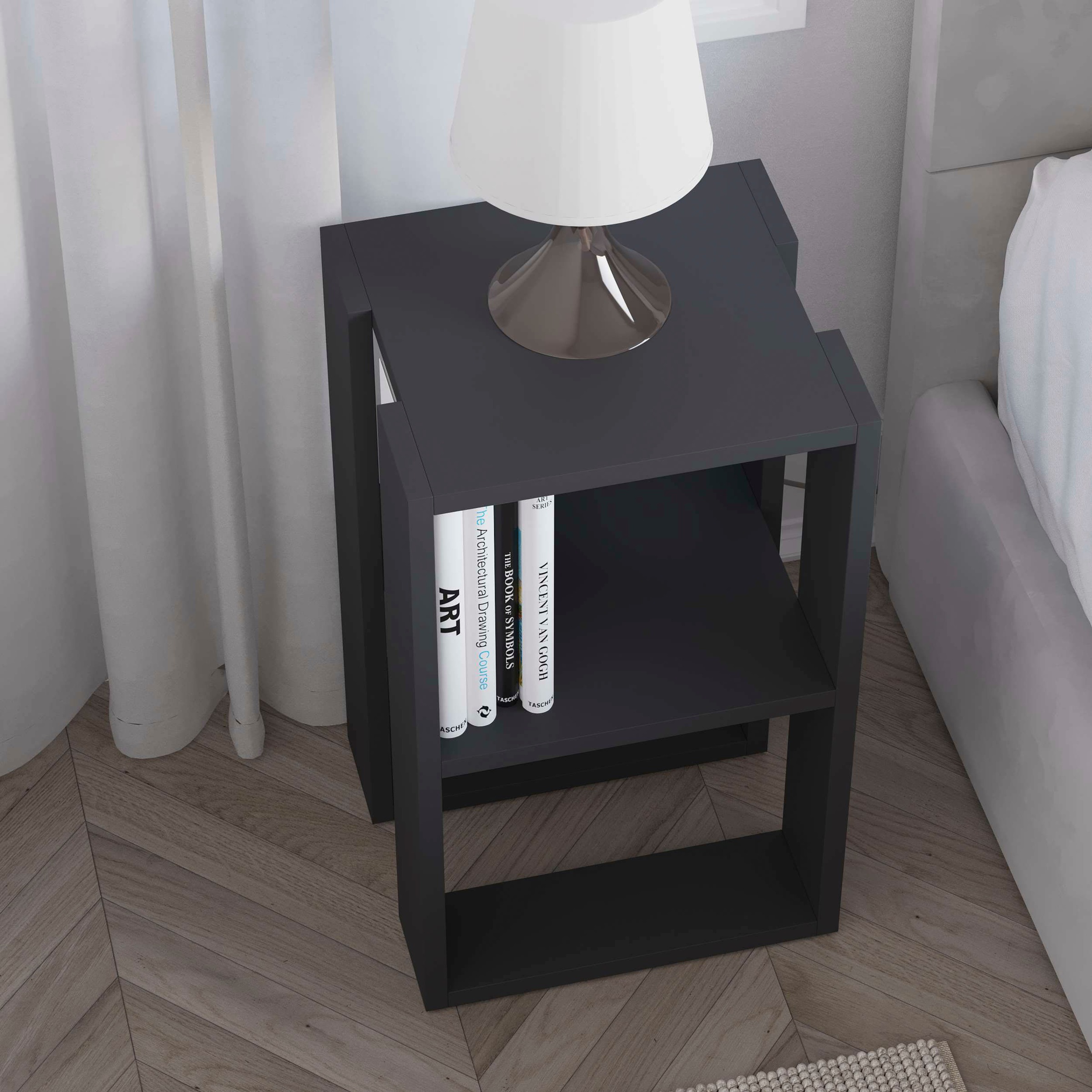 Decortie Nachttisch »LONIE NACHTTISCH«, (Packung, 1 St.), Leichte Montage, günstig online kaufen