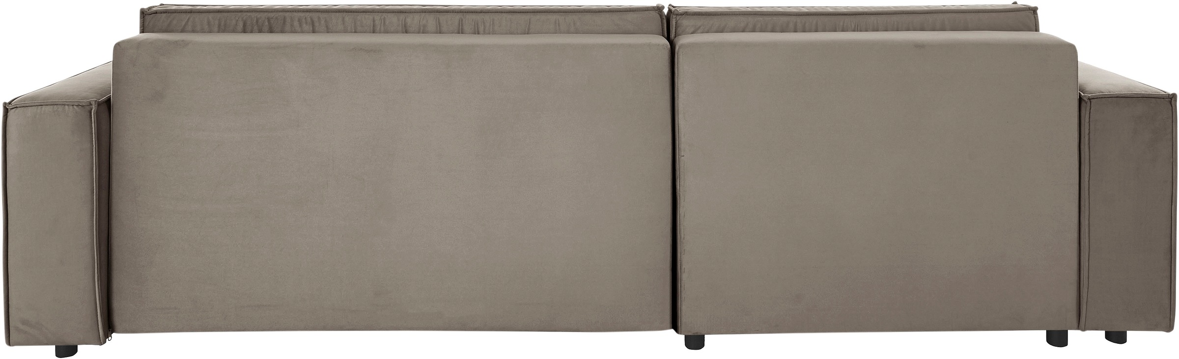INOSIGN Ecksofa »Marva L-Form«, incl. Bettfunktion und Bettkasten, Federkern