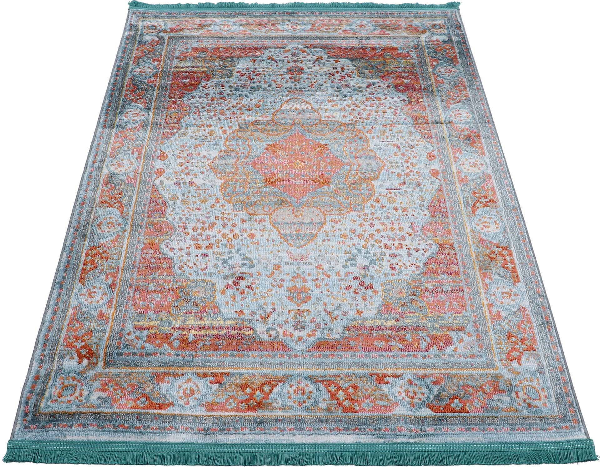 carpetfine Teppich »Desna«, rechteckig, 8 mm Höhe, Vintage Look, Wohnzimmer