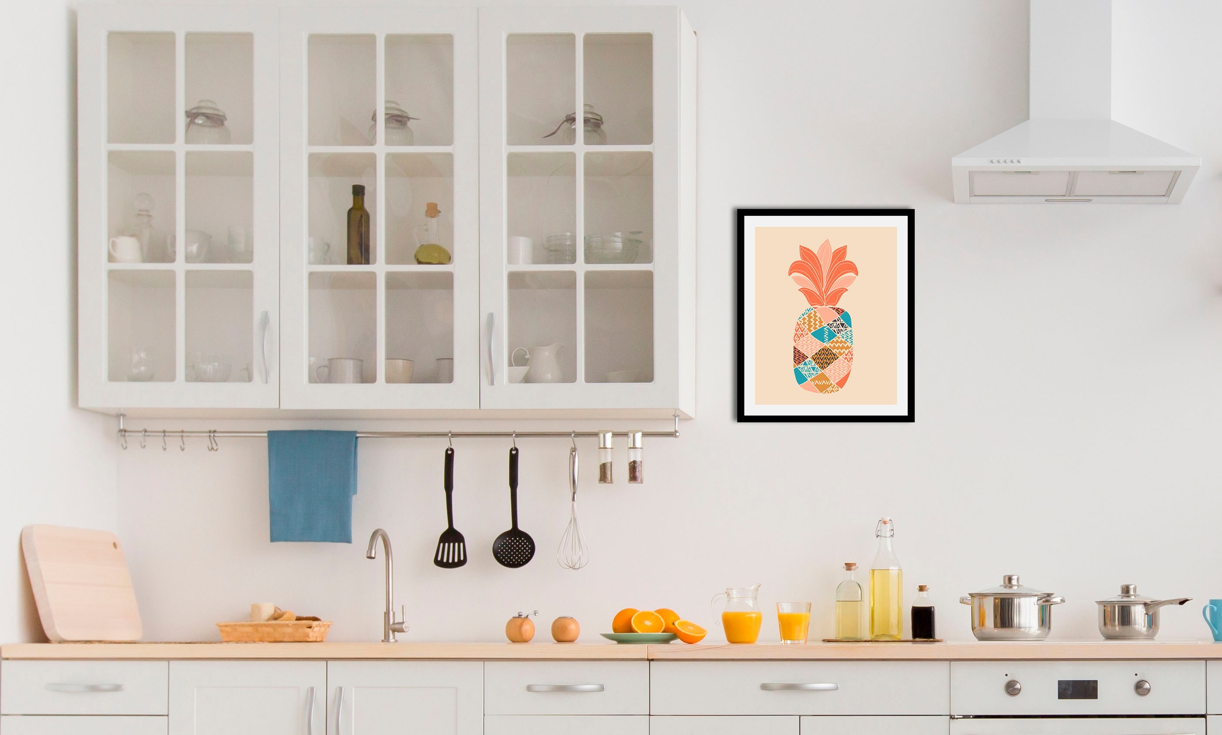 queence Bild »Floyd«, Obst-Obst Bilder-Essen-Lebensmittel-Kunst-Abstrakt-An günstig online kaufen