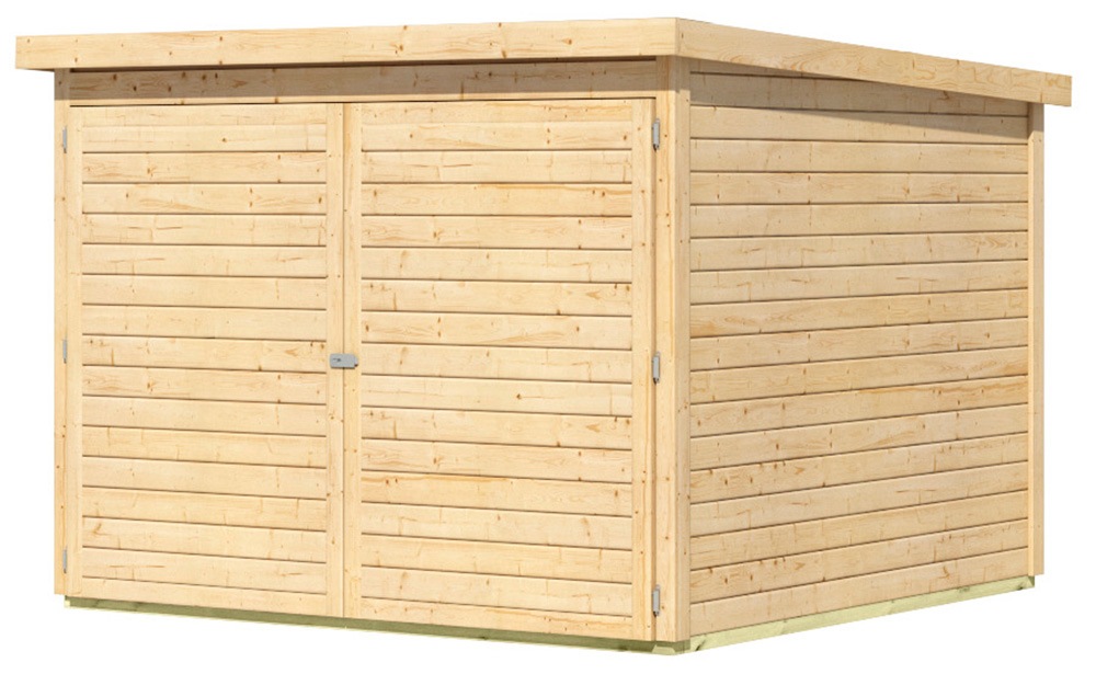 Karibu Fahrradbox »Fahrradgarage 4«, in verschiedenen Farben, BxTxH: 212,5x216,5x167 cm