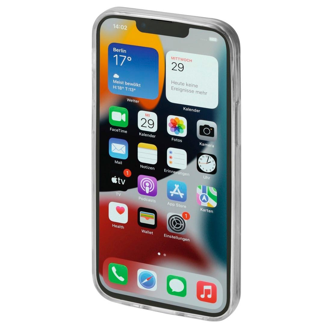 Hama Smartphone-Hülle »Cover "Crystal Clear" für Apple iPhone 13 Pro, Transparent«, iPhone 13 Pro