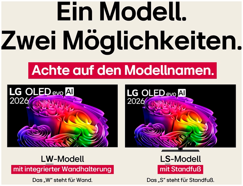 LG OLED-Fernseher »OLED83G67LW« 210 cm/83 ″ Smart-TV