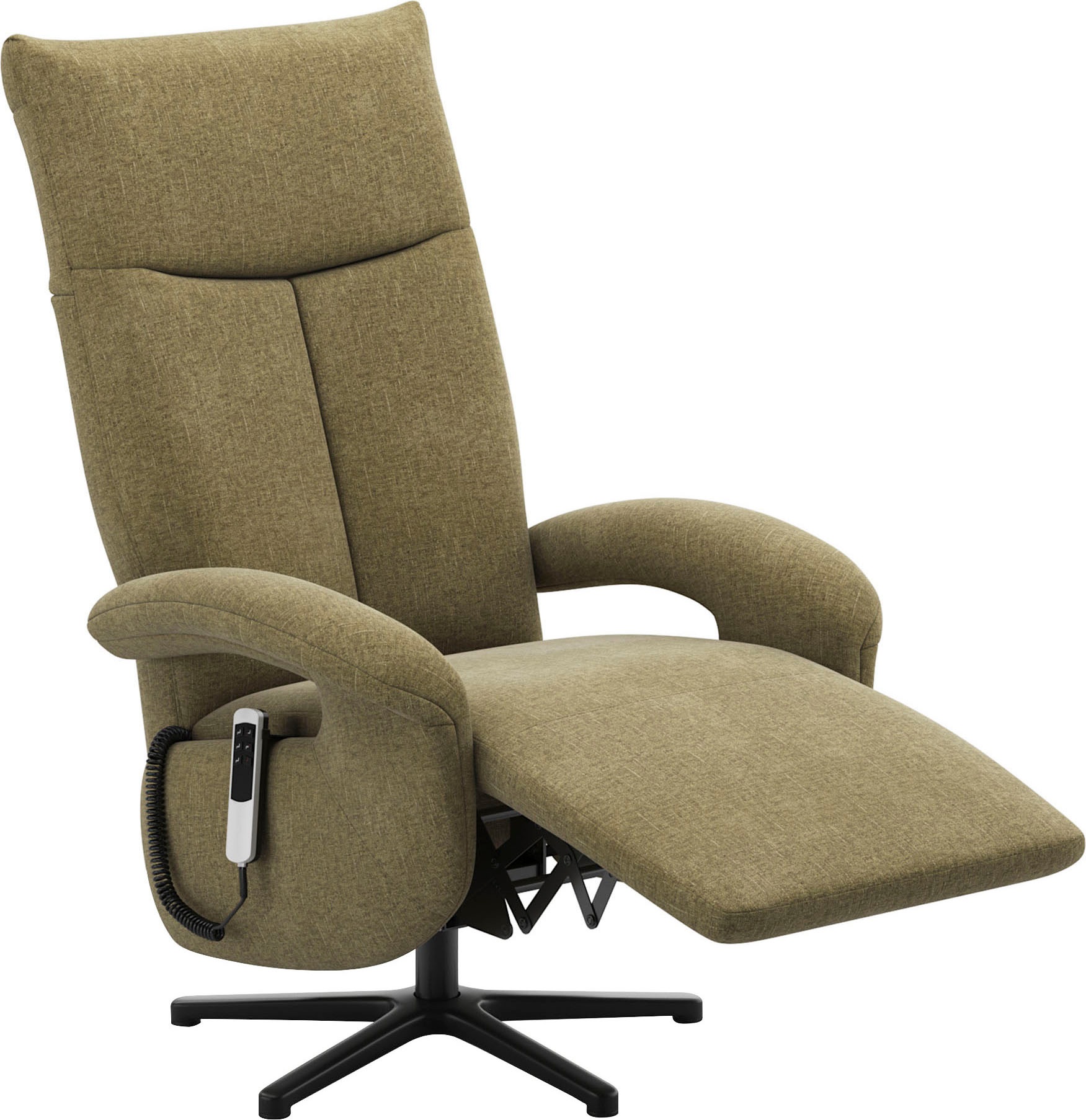 sit&more TV-Sessel »Amica, inkl. Kopfteilverstellung & Drehfunktion«, wahlweise mit 2 Motoren, Akku und Aufstehhilfe