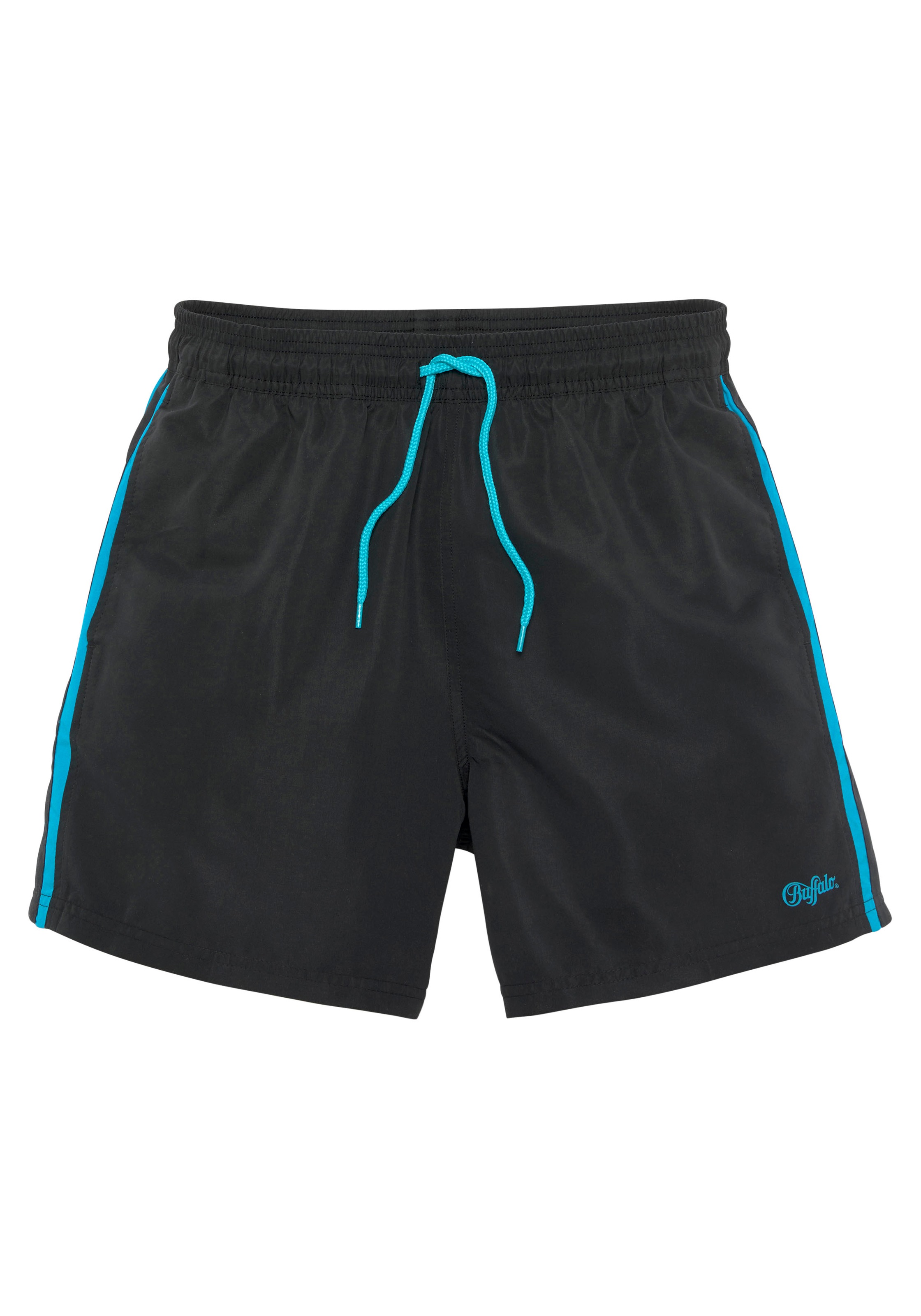 2. Bild von Buffalo Badeshorts, mit kontrastfarbenen Details