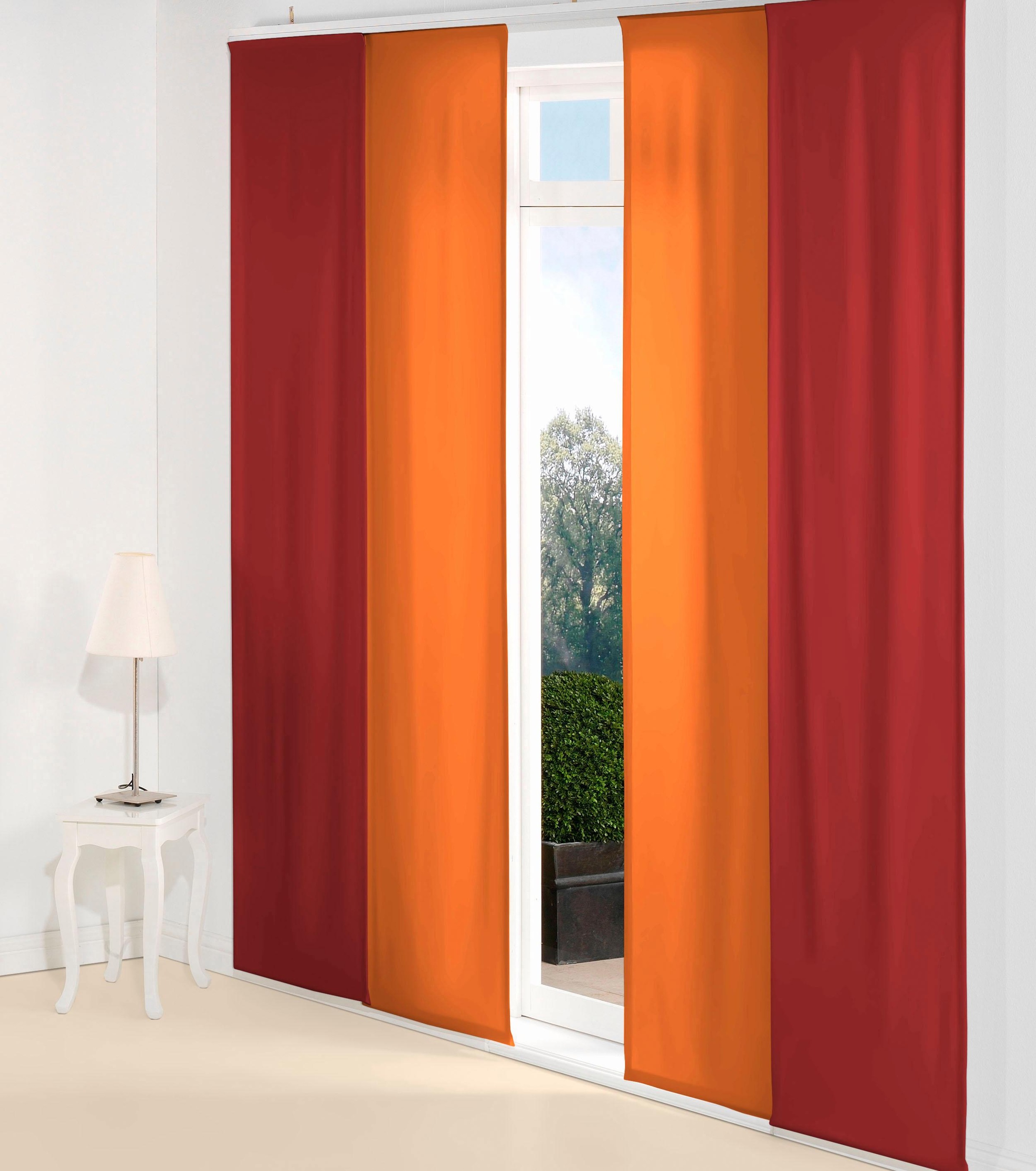 Wirth Schiebegardine »Dim out« Paneelwagen 1 Stk. tlg. inkl. Beschwerungsst günstig online kaufen