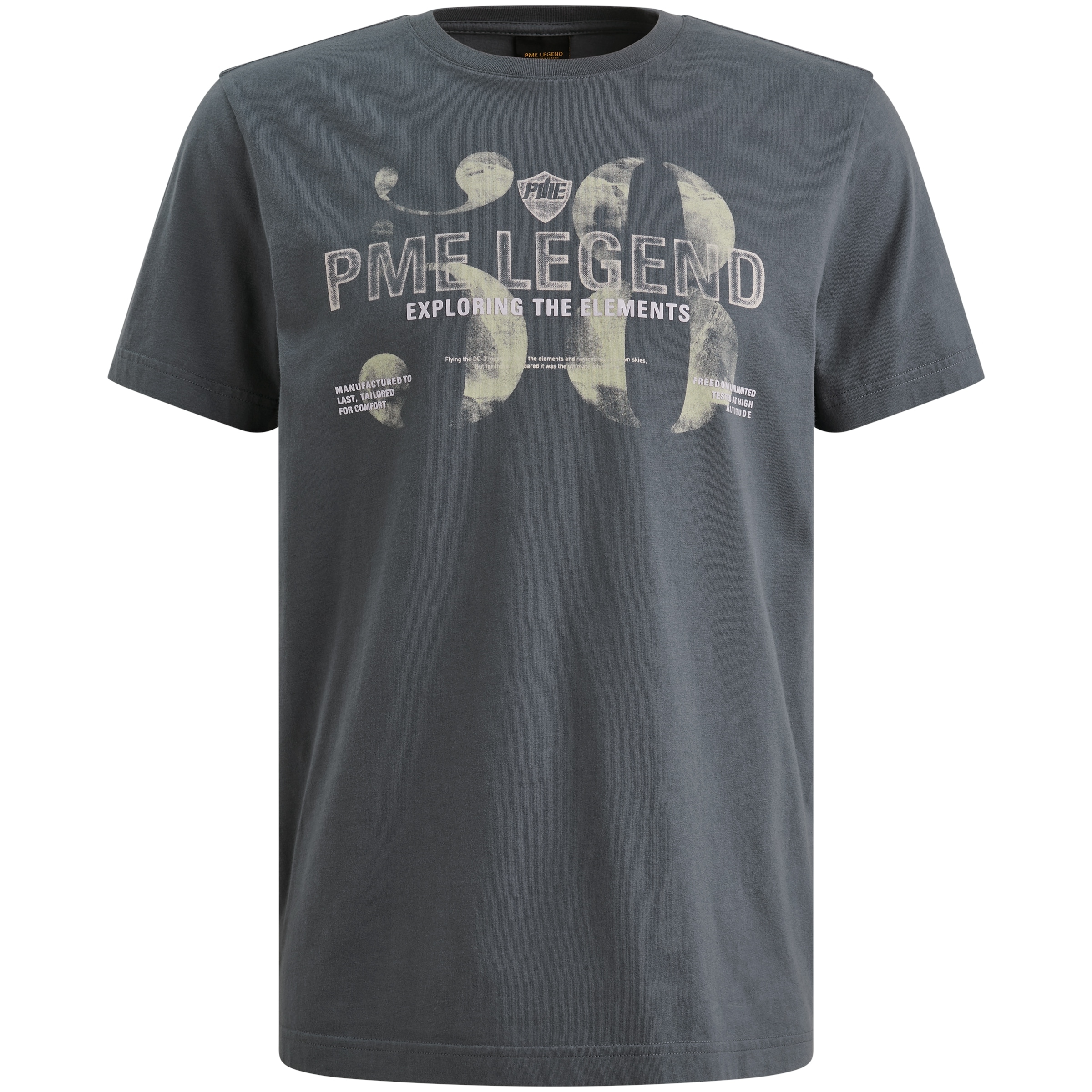 PME LEGEND T-Shirt mit Logo-Print