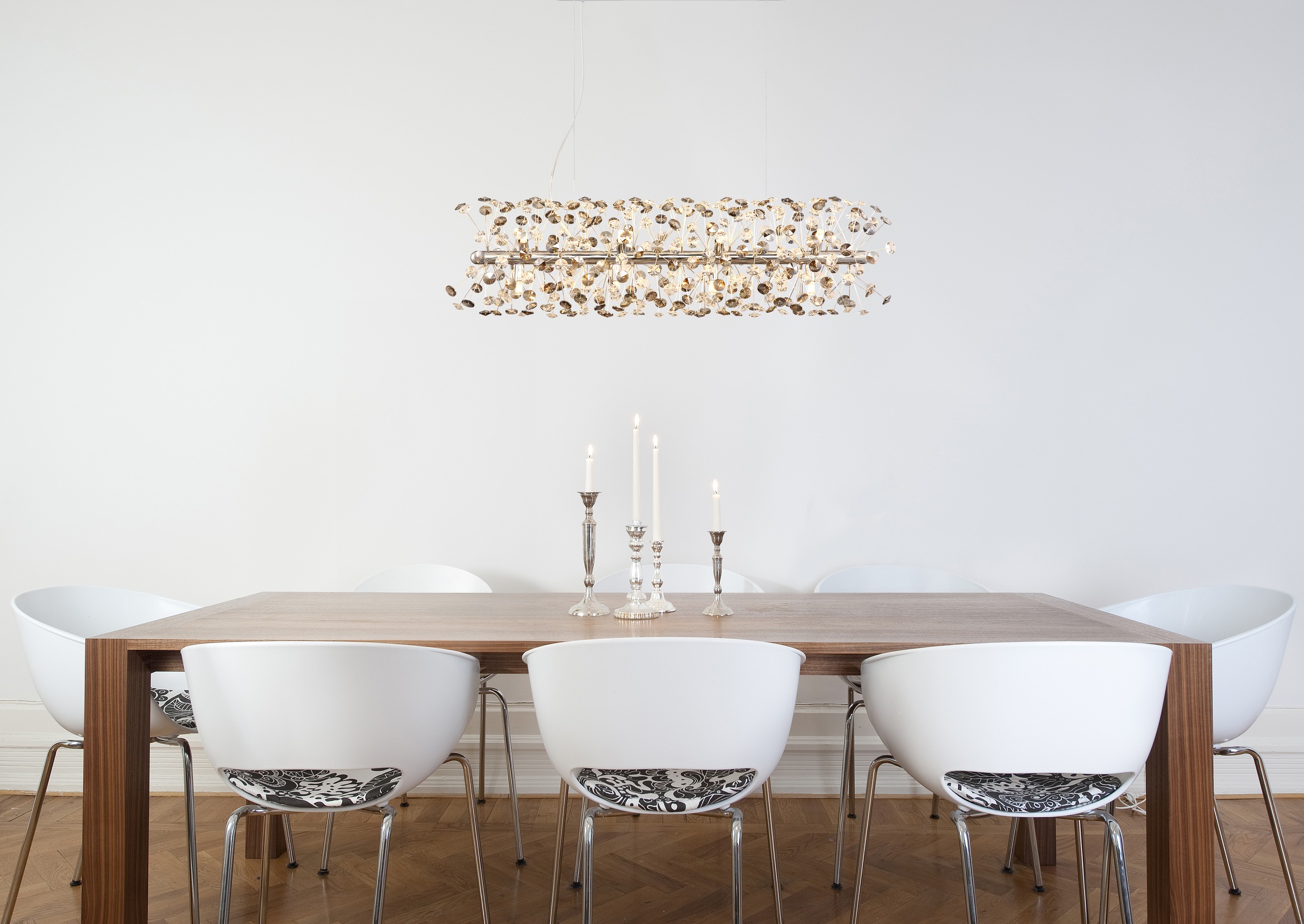 GLOBO LIGHTING Hängeleuchte »KATRINA« G9 1 Stk. Warmweiß Luster Hängelampe Esszimmer Esstisch-Lampe elegant