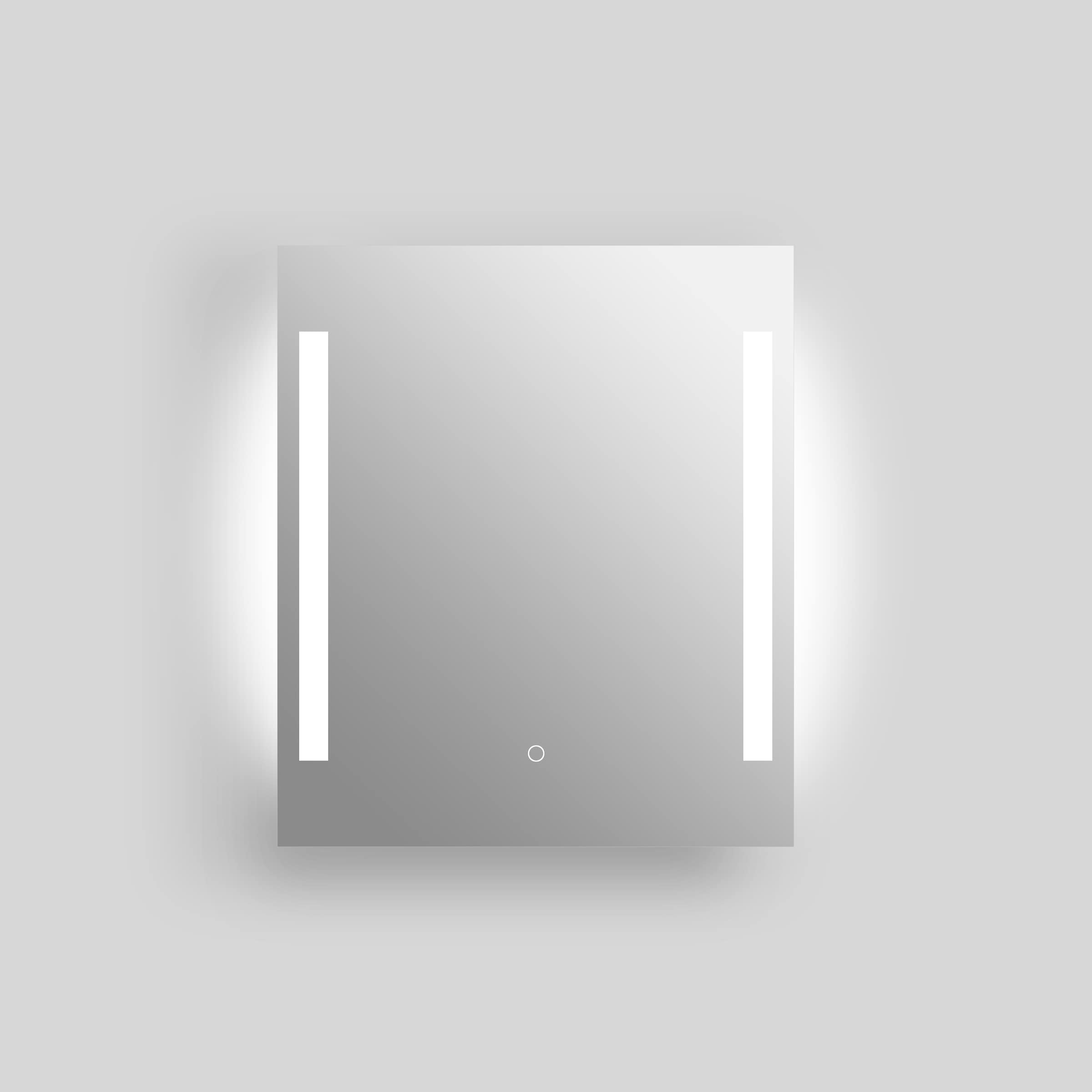welltime LED-Lichtspiegel »Plaza«, mit Lichtfarbenwechsler und Dimmschalter günstig online kaufen
