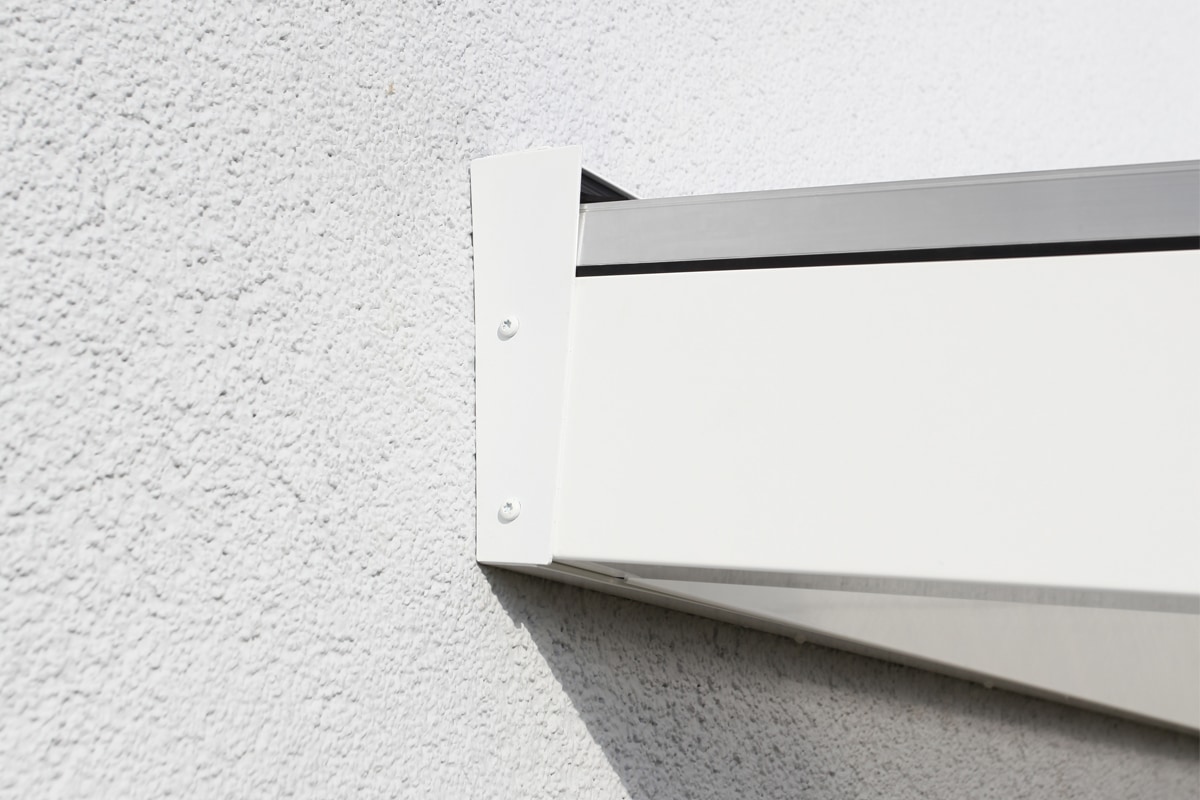 Skanholz Terrassendach »Monza«, Bedachung Verbund-Sicherheits-Glas, Aluminium