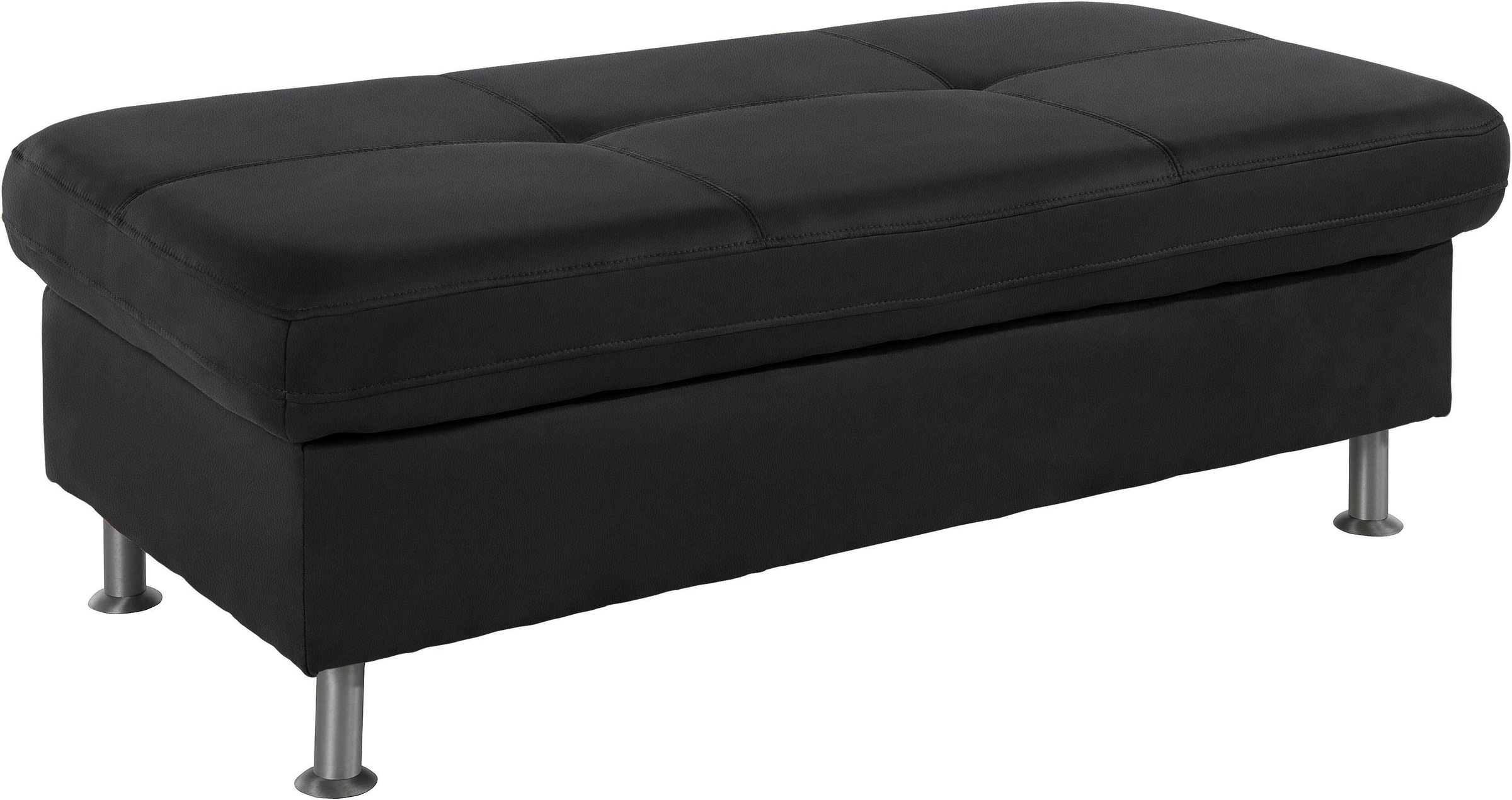 exxpo - sofa fashion Hocker »Maretto Bankhocker mit tollem Sitzkomfort«, praktisches Staufach unter der Sitzfläche