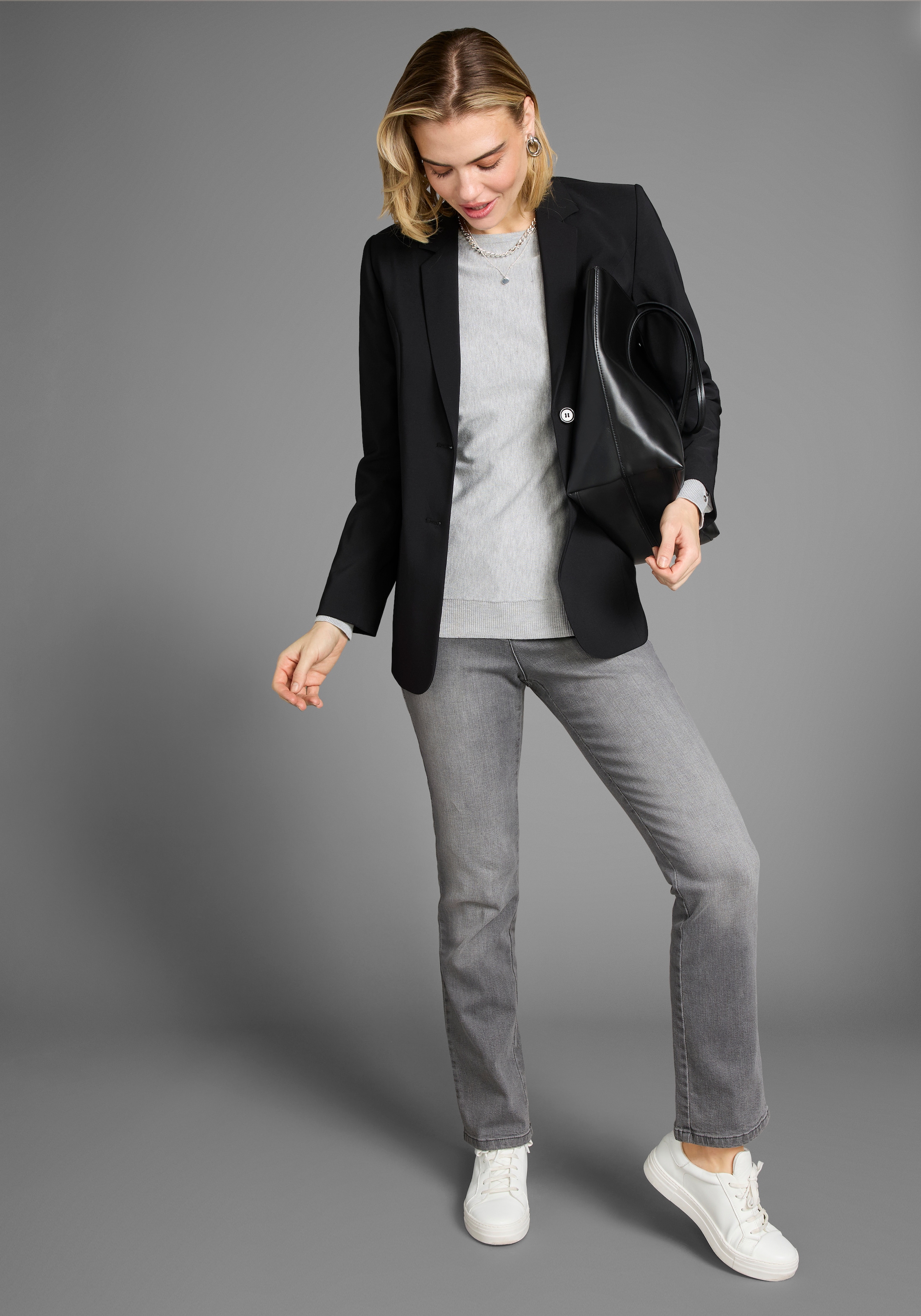 Arizona Gerade Jeans »Annett«, bequeme Passform, 5-Pocket-Style, hohe Taille