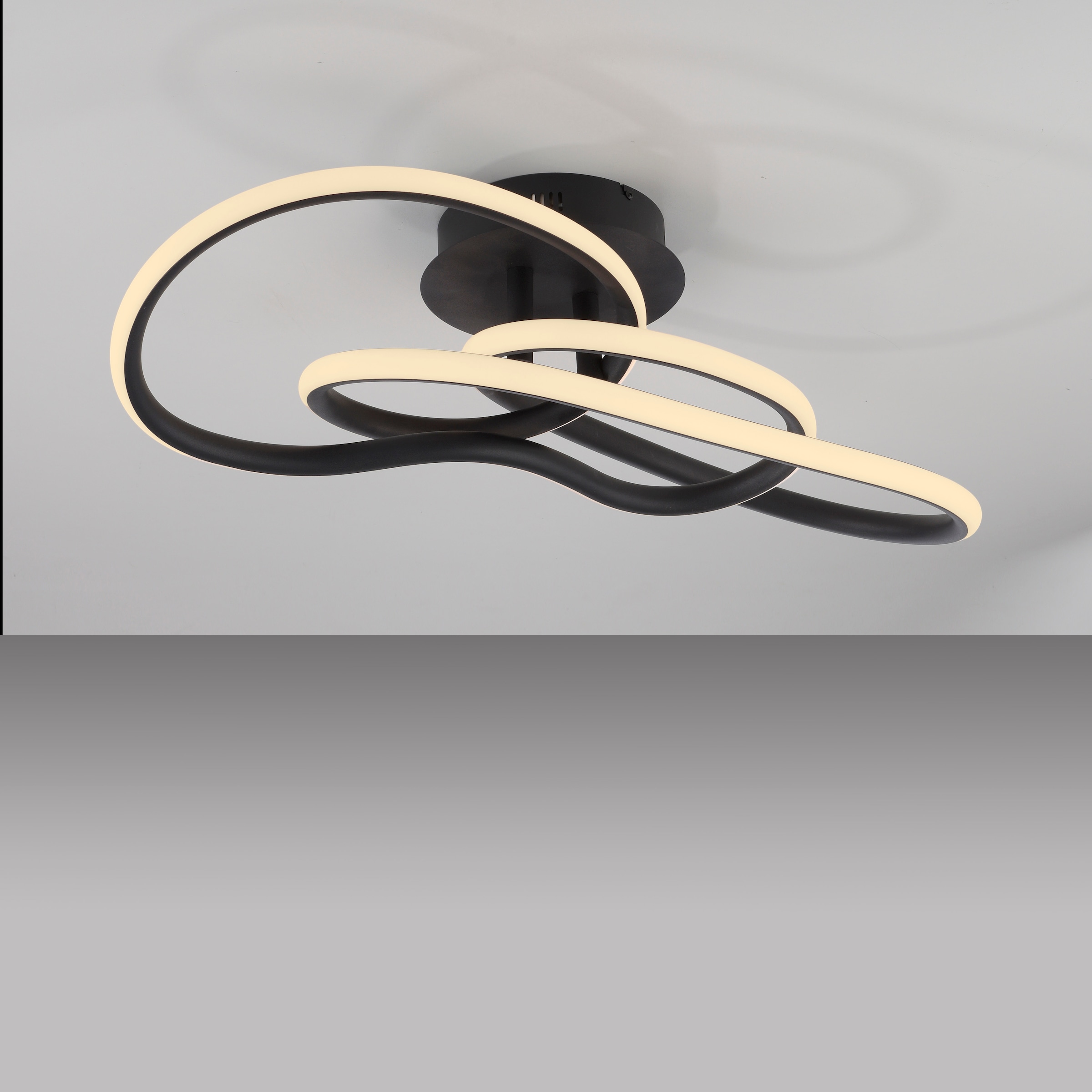 Paul Neuhaus LED Deckenleuchte »TWIST« LED-Board 1 Stk. Warmweiß Stufenlos dimmbar über Lichtschalter, Memoryfunktion