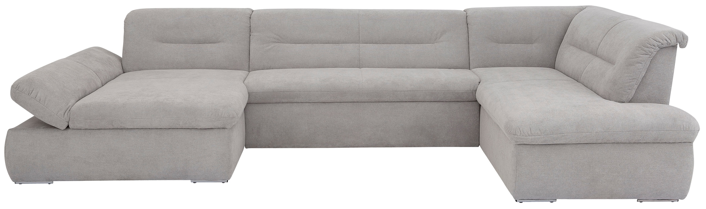 INOSIGN Wohnlandschaft »Avesa U-Form«, Wahlweise mit Armteilverstellung und Bettfunktion, B/T/H: 355/216/80cm