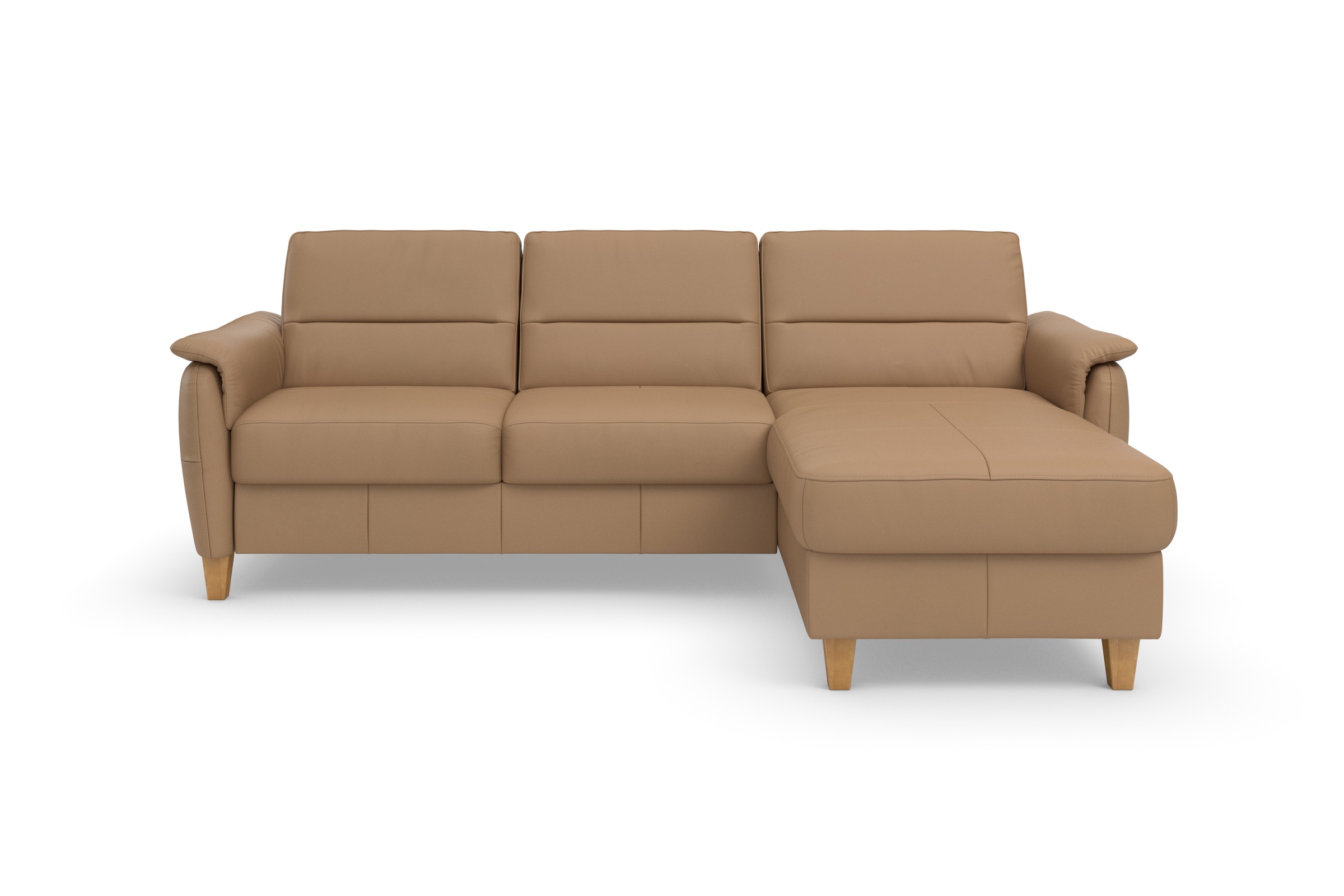 Home affaire Ecksofa »Palmera L-Form«, Federkern, wahlweise mit Bettfunktion und mit/ohne Bettkasten