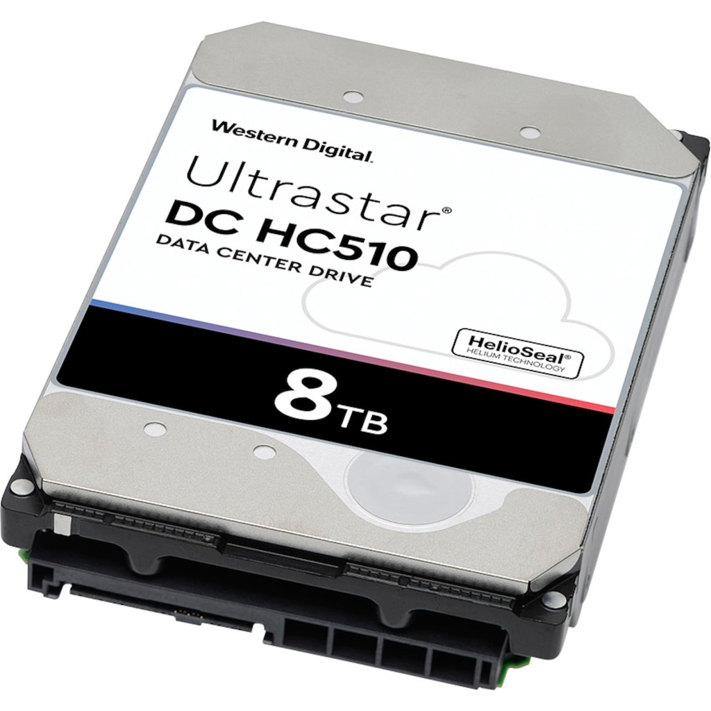 Western Digital HDD-Festplatte »Ultrastar DC HC510 8TB SAS«, 3,5 Zoll, Anschluss SAS