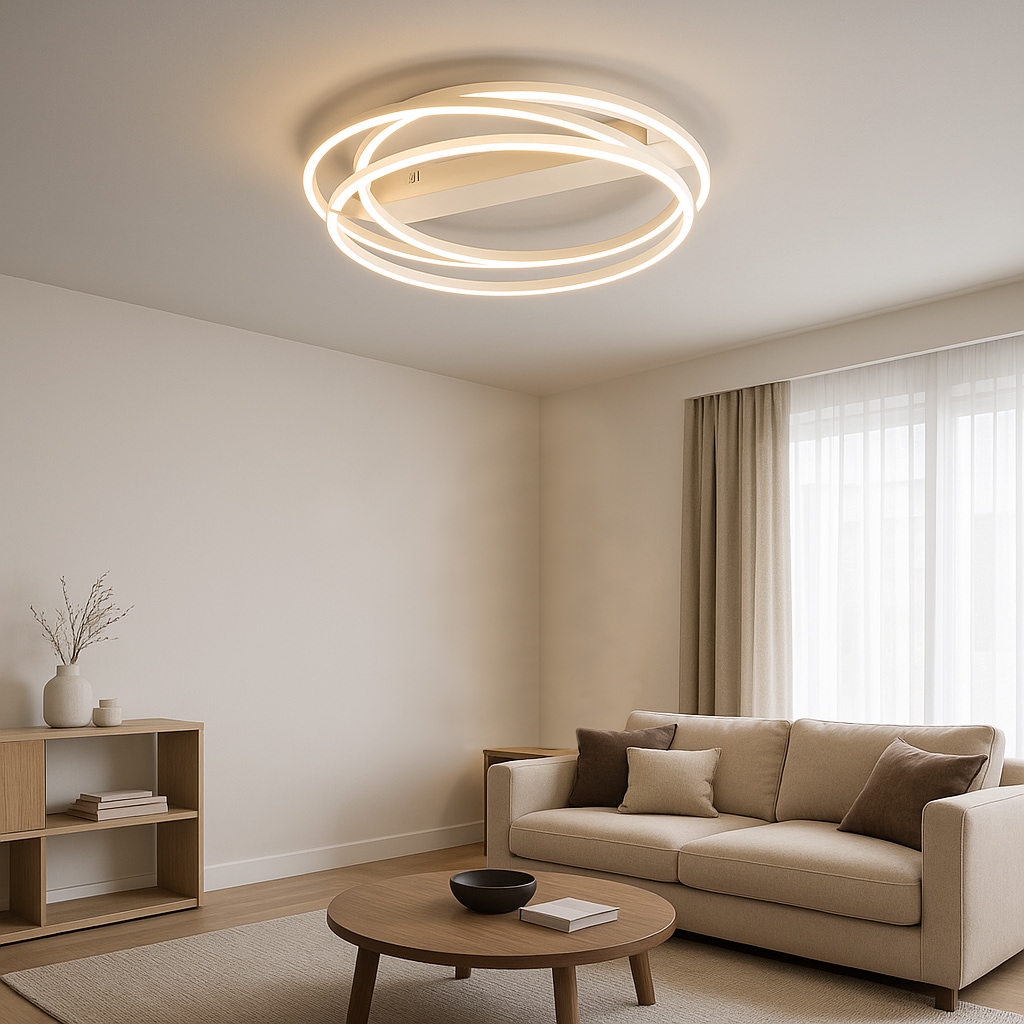 FISCHER & HONSEL Deckenleuchte »Kiku« LED-Board 1 Stk. Farbtemperatur stufenlos einstellbar