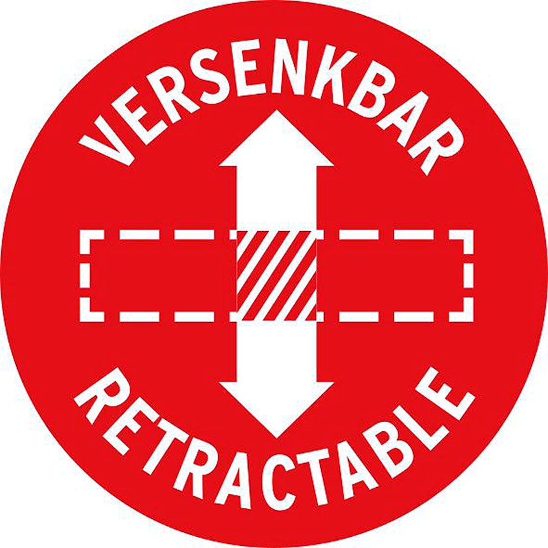 Brennenstuhl Steckdosenleiste »Tower Power«, 3-fach, (Kabellänge 2 m), komplett in Tischplatte versenkbar