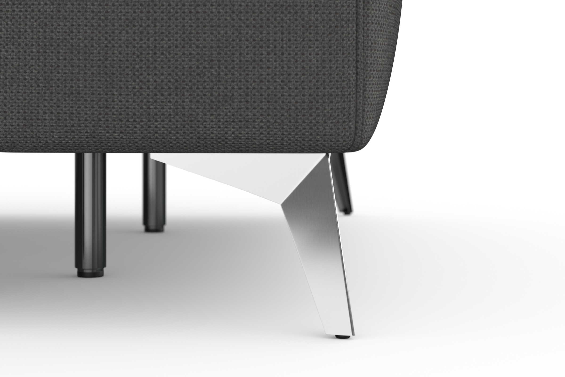 sit&more Ecksofa »Baviene L-Form«, inklusive Sitztiefenverstellung und Federkern, wahlweise Bettfunktion