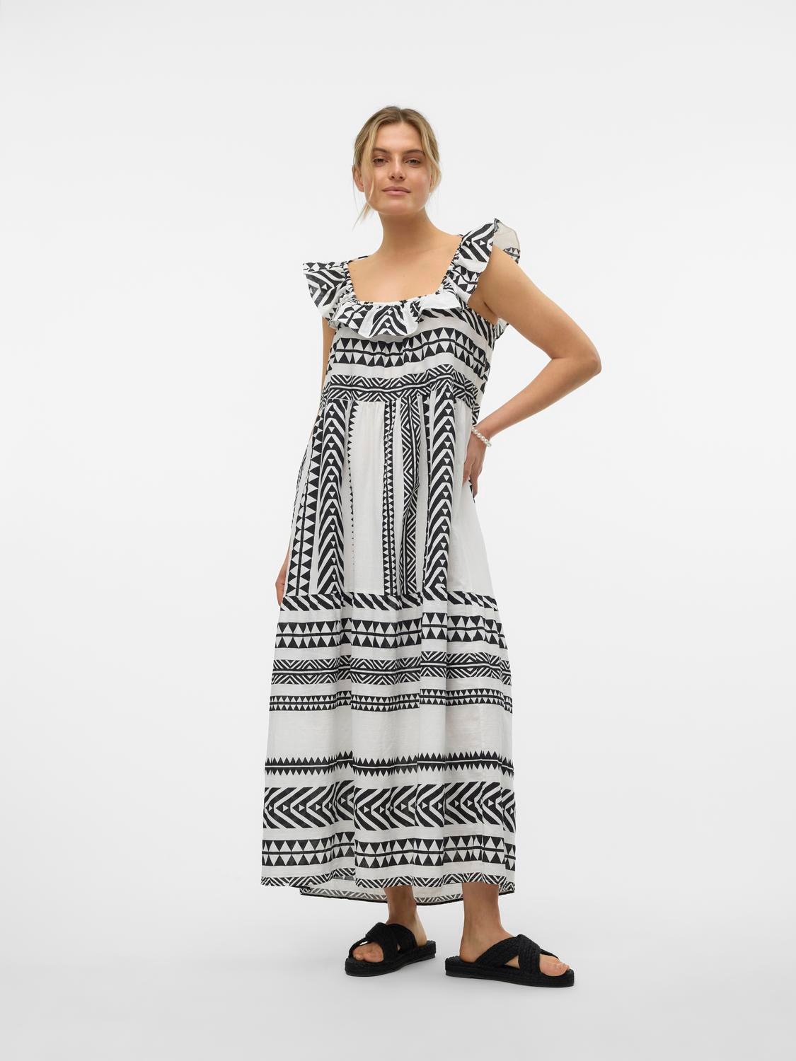 Vero Moda Maxikleid »VMDICTHE SL ANKLE DRESS WVN GA«, Sommerkleid