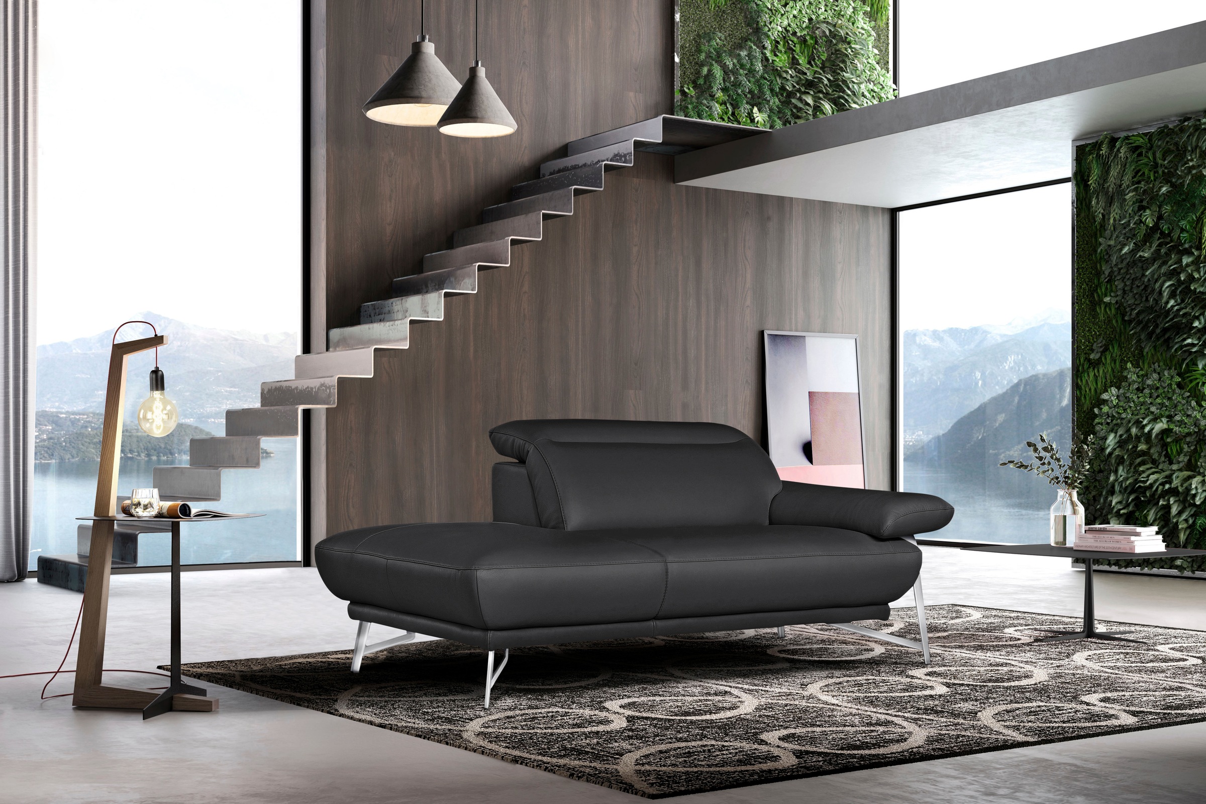 Egoitaliano Ottomane »Anais, erstklassiges Designsofa, Breite 179 cm, Fußfa günstig online kaufen