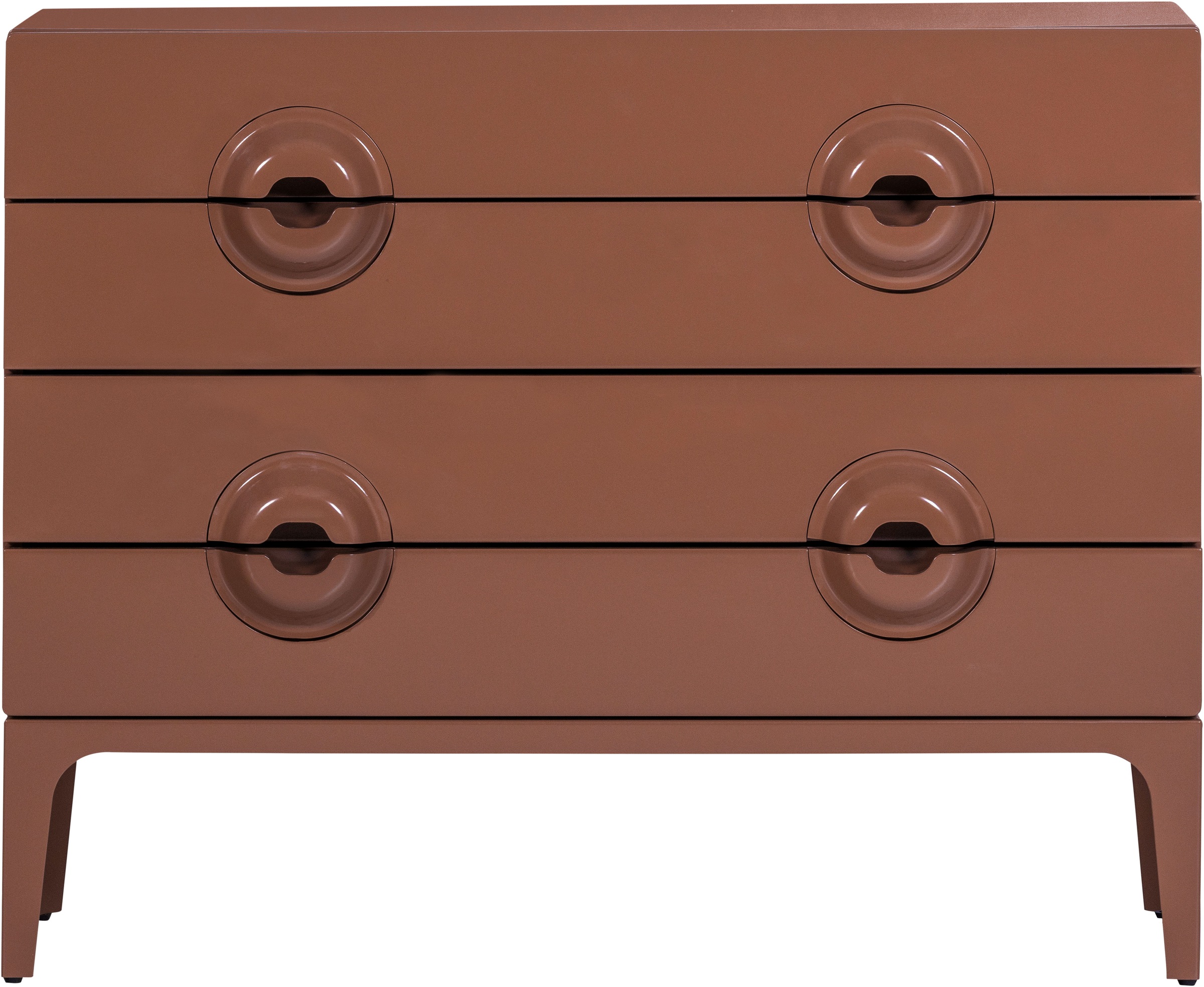 WOOOD Sideboard »Merge mit Eukalyptusholz und Dämpfung Funktion B 110 x T 44 x H 89 cm« Tragkraft 150 kg, vollständig montiert geliefert, sichtbare Maserung