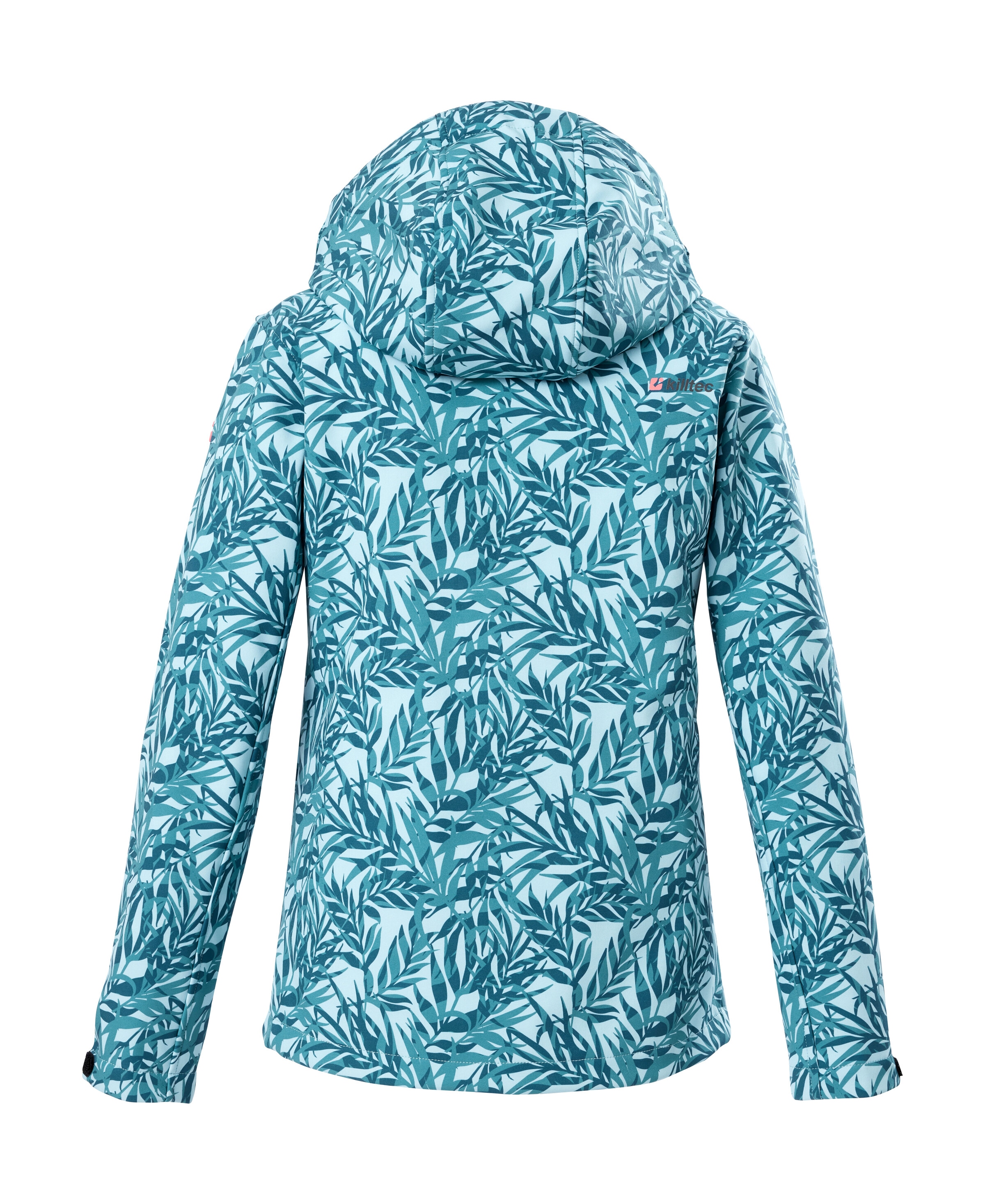 Killtec Softshelljacke »Mädchen Softshelljacke Print«, Wasserdicht, windabweisend, atmungsaktiv, modischer Print, PFAS-frei
