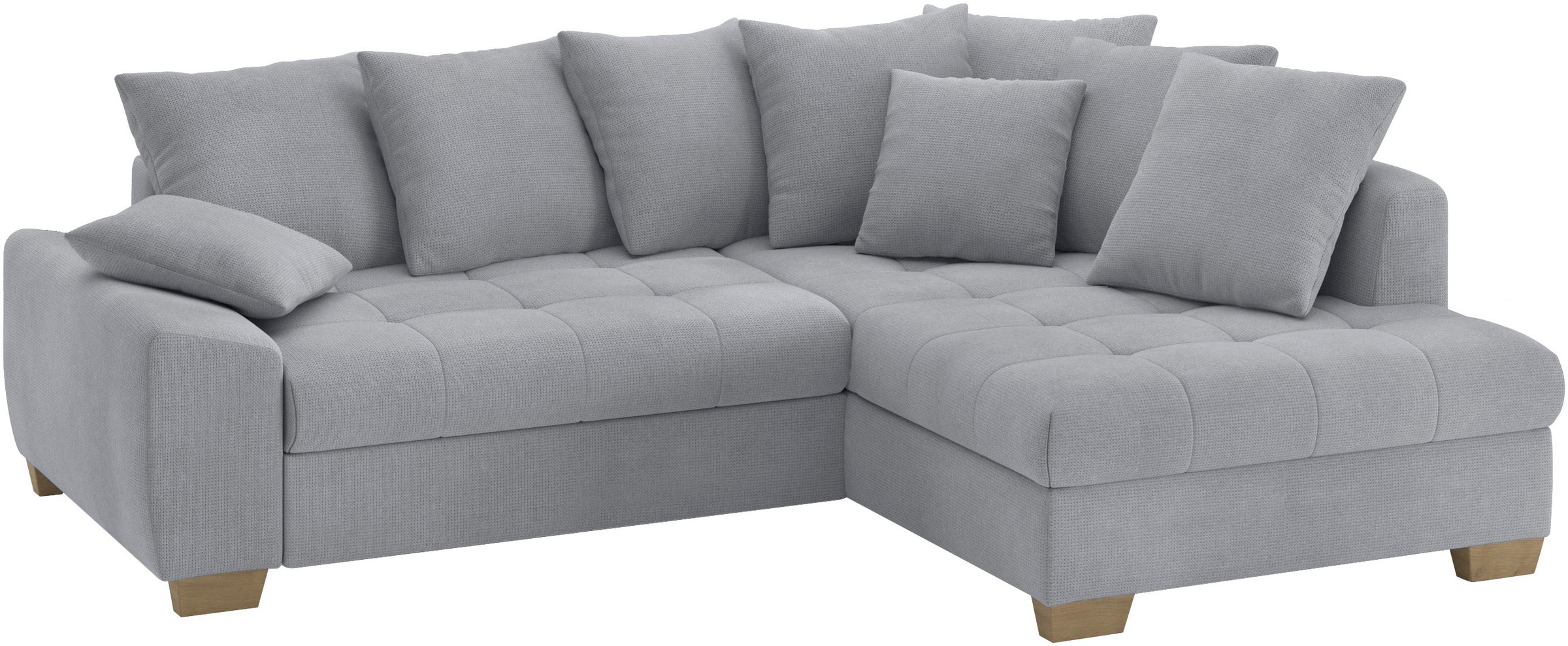 Mr. Couch Ecksofa »Nikita II, L-Form«, Wahlweise mit Bettfunktion, Bettkast günstig online kaufen