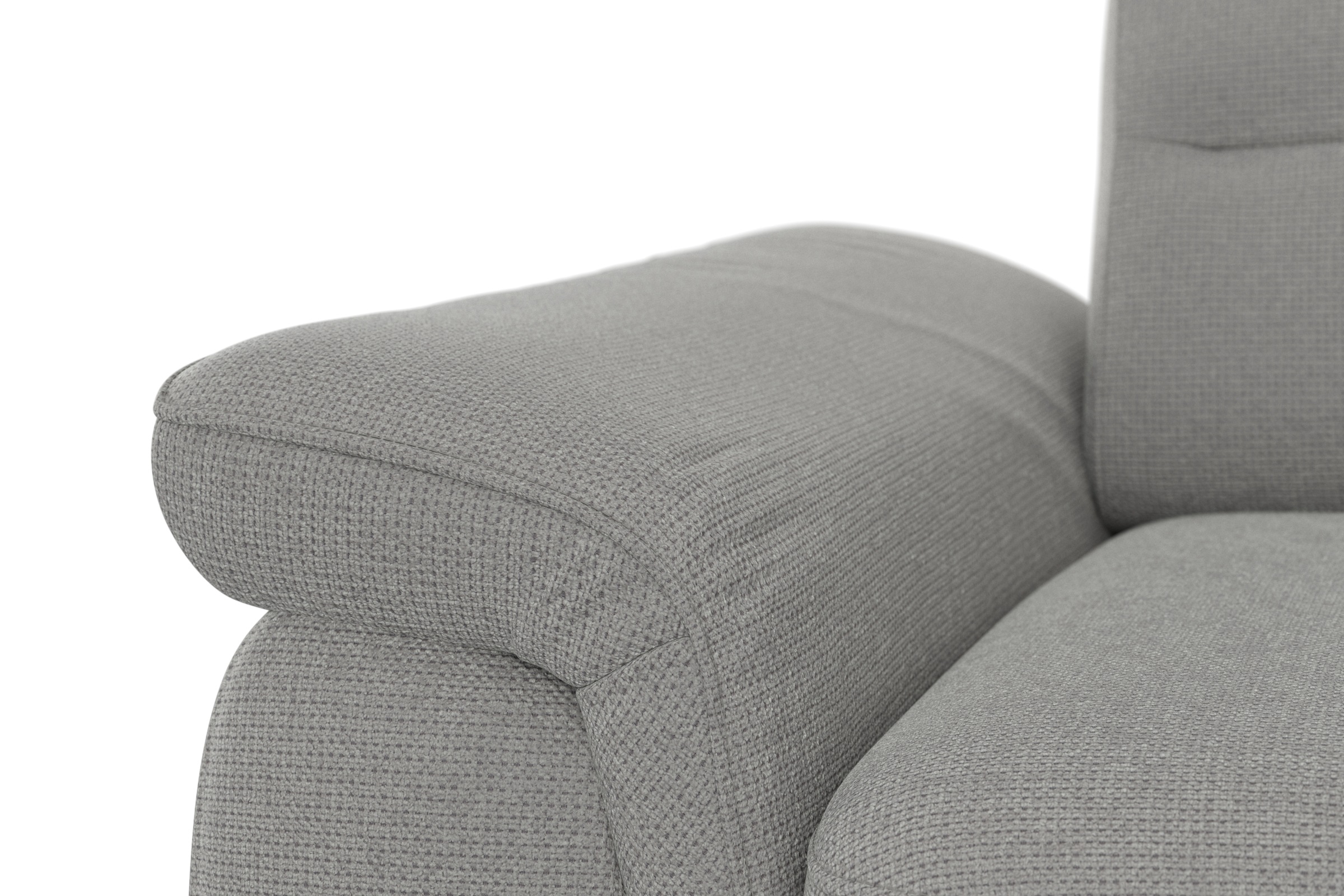 sit&more Ecksofa »Sinatra L-Form«, mit Ottomane, optional mit Kopfteilverstellung und Armteilfunktion