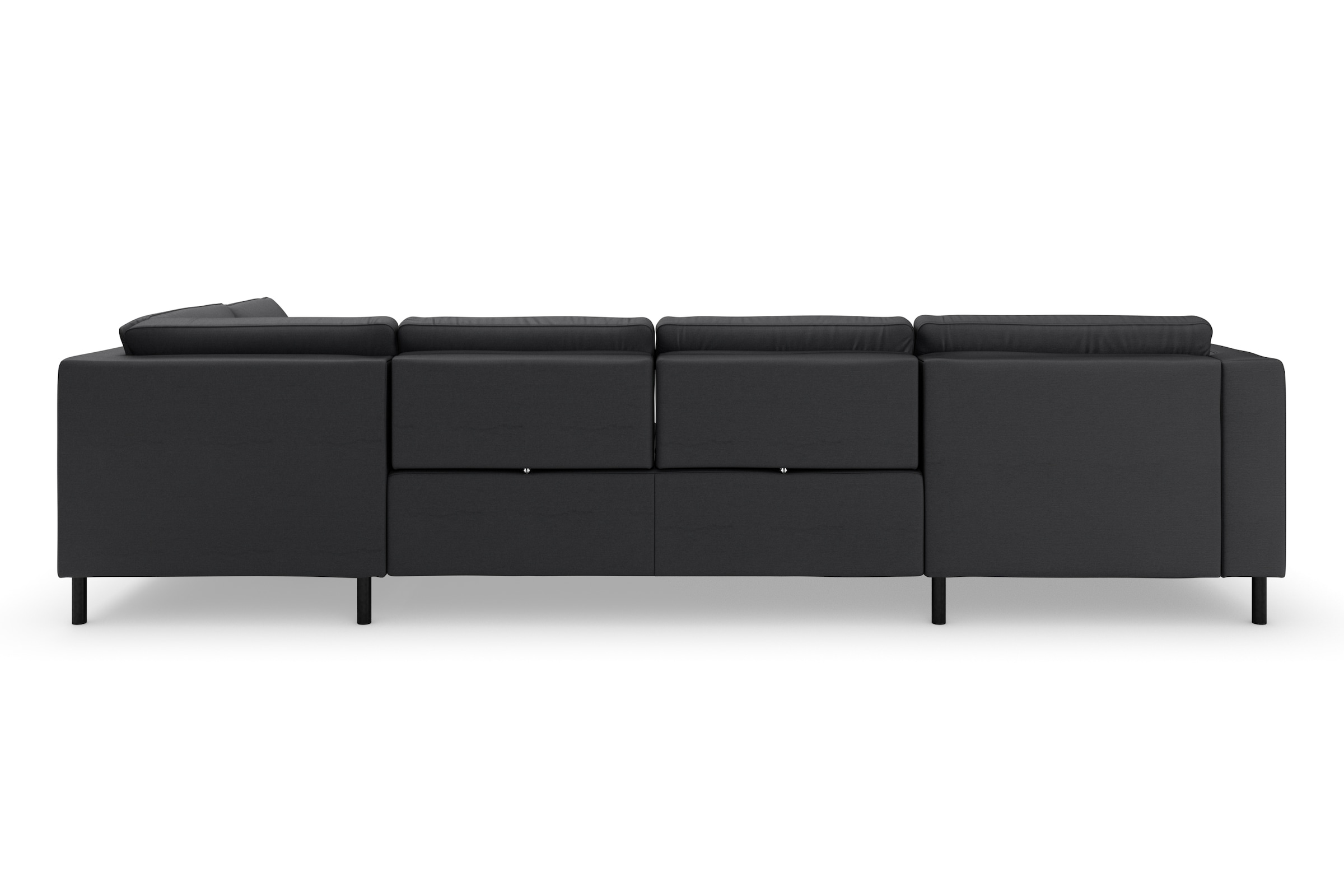 sit&more Wohnlandschaft »Olsen U-Form«, inklusive Sitztiefenverstellung, wahlweise mit Bettfunktion, 15cm hoch