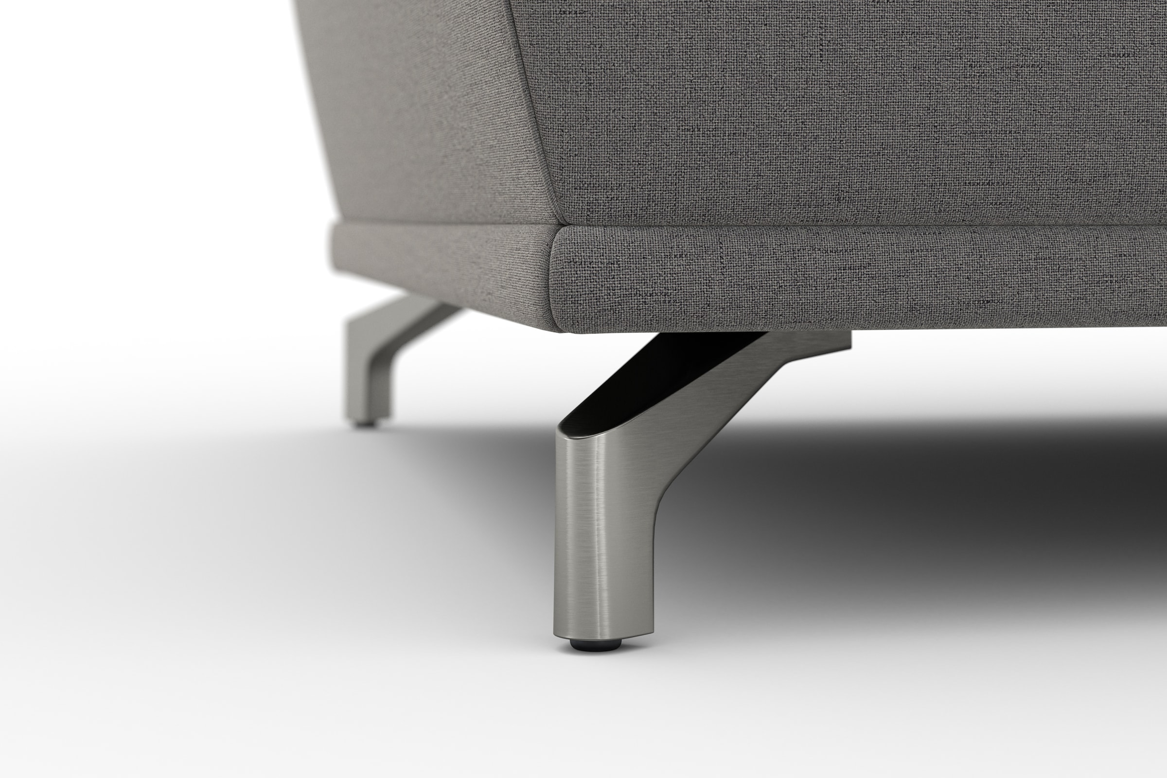 sit&more Ecksofa »Cabrio L-Form, mit Sitztiefenverstellung, Arm- und Kopfteilverstellung«, 2 Nierenkissen, Federkern, optional Bettfunktion und Stauraum