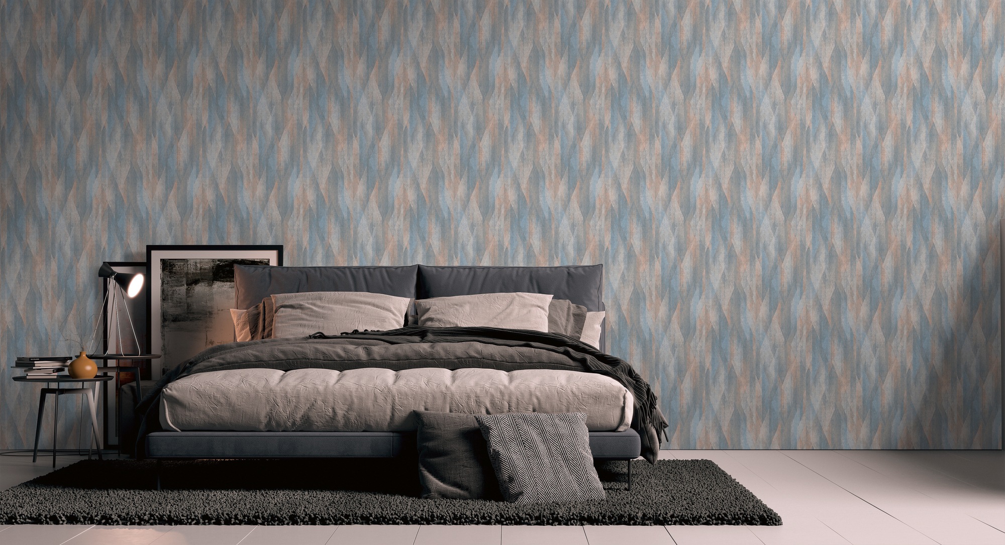 living walls Vliestapete »Metropolitan Stories. Travel Styles. Grafiktapete«, matt-gemustert-neutral, Skandinavische Tapete Skandi-Style grafisch Designtapete Tapeten Flur