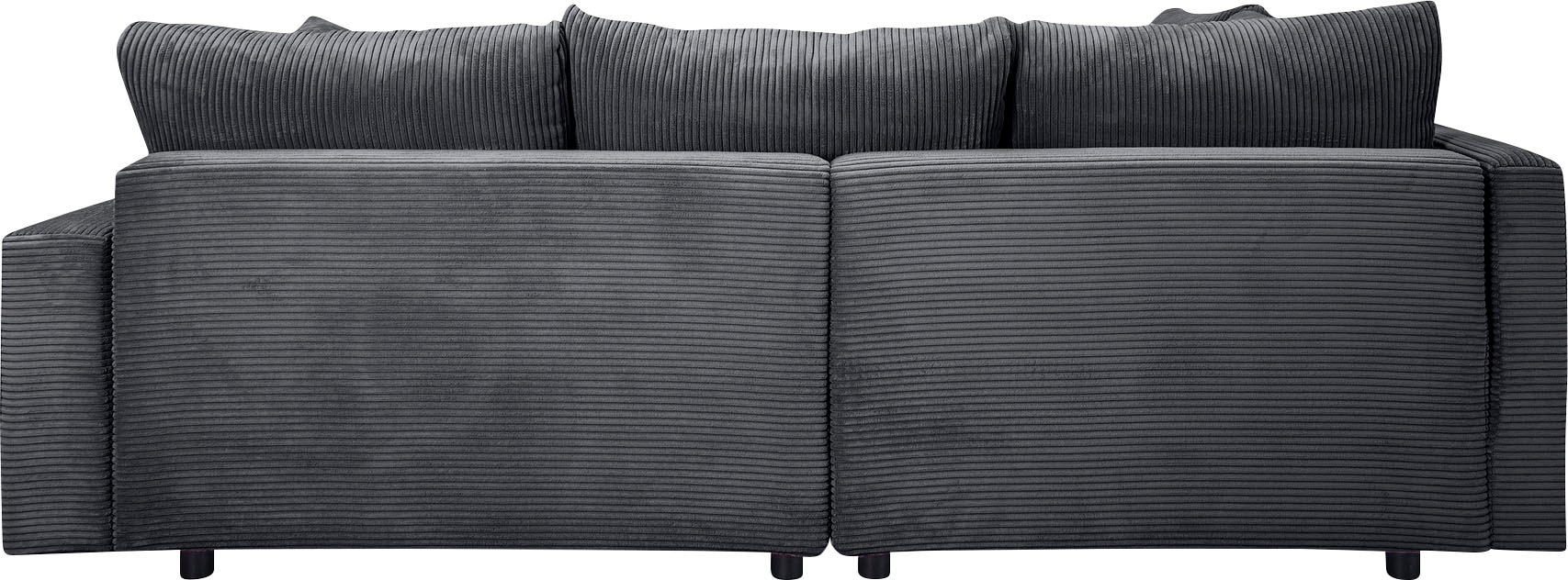 Home affaire Ecksofa Toni L-Form, inklusive Hocker und Rückenkissen