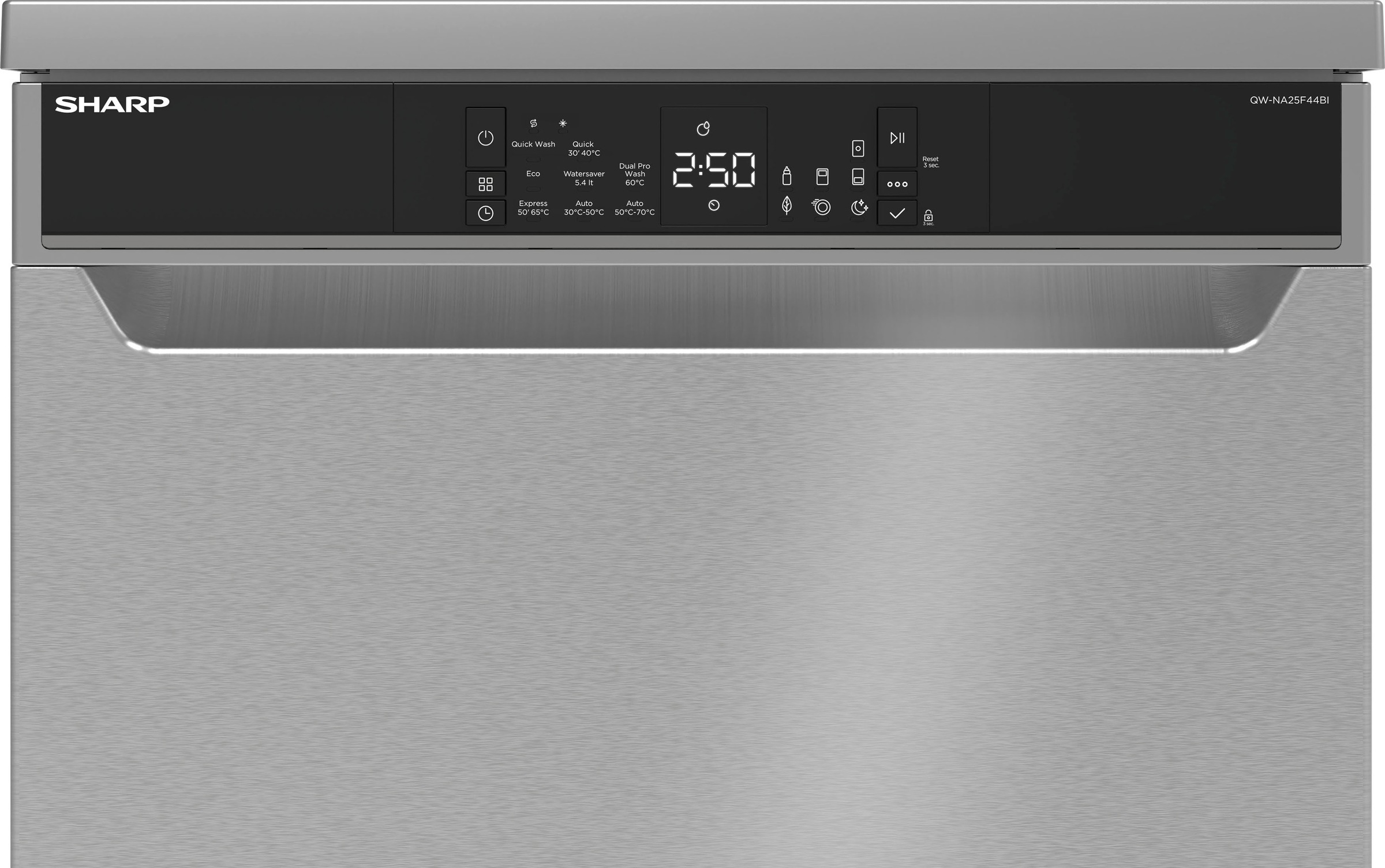 Sharp Standgeschirrspüler »QW-NA25F44BI-DE«, 14 Maßgedecke