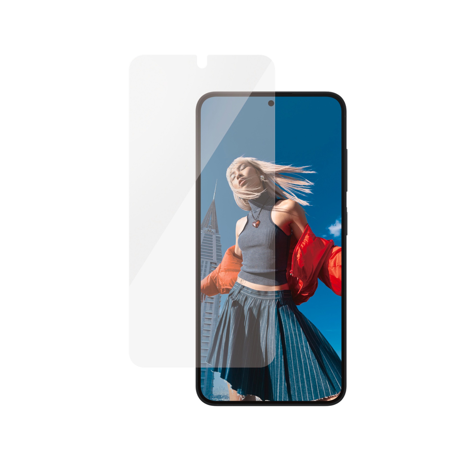 PanzerGlass Displayschutzglas »Ultra-Wide Fit Screen Protection«, für Samsung Galaxy S25, Displayschutzfolie, Schutzfolie, Bildschirmschutz, kratz- & stoßfest