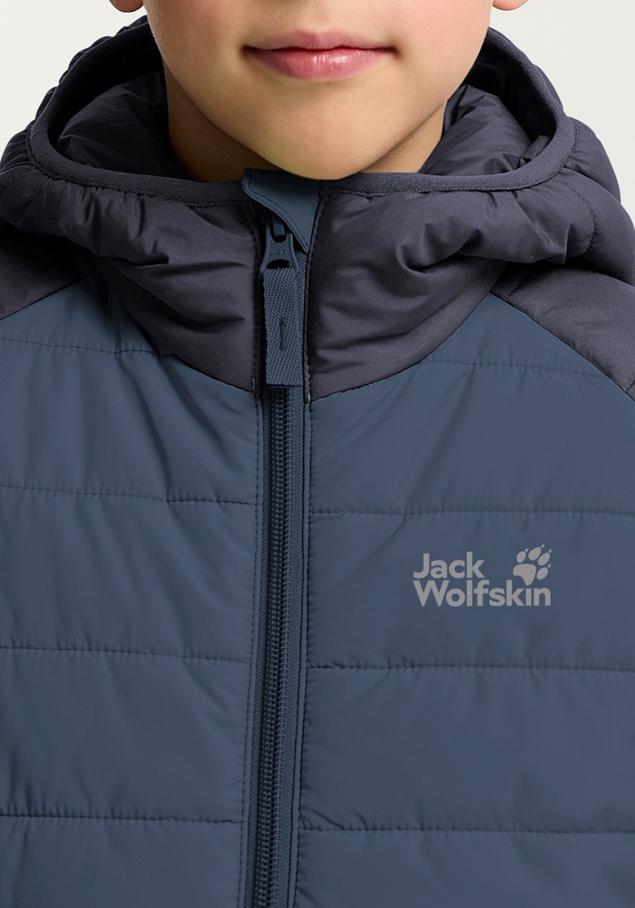 Jack Wolfskin Outdoorjacke »ZENON JKT KIDS«, mit Kapuze