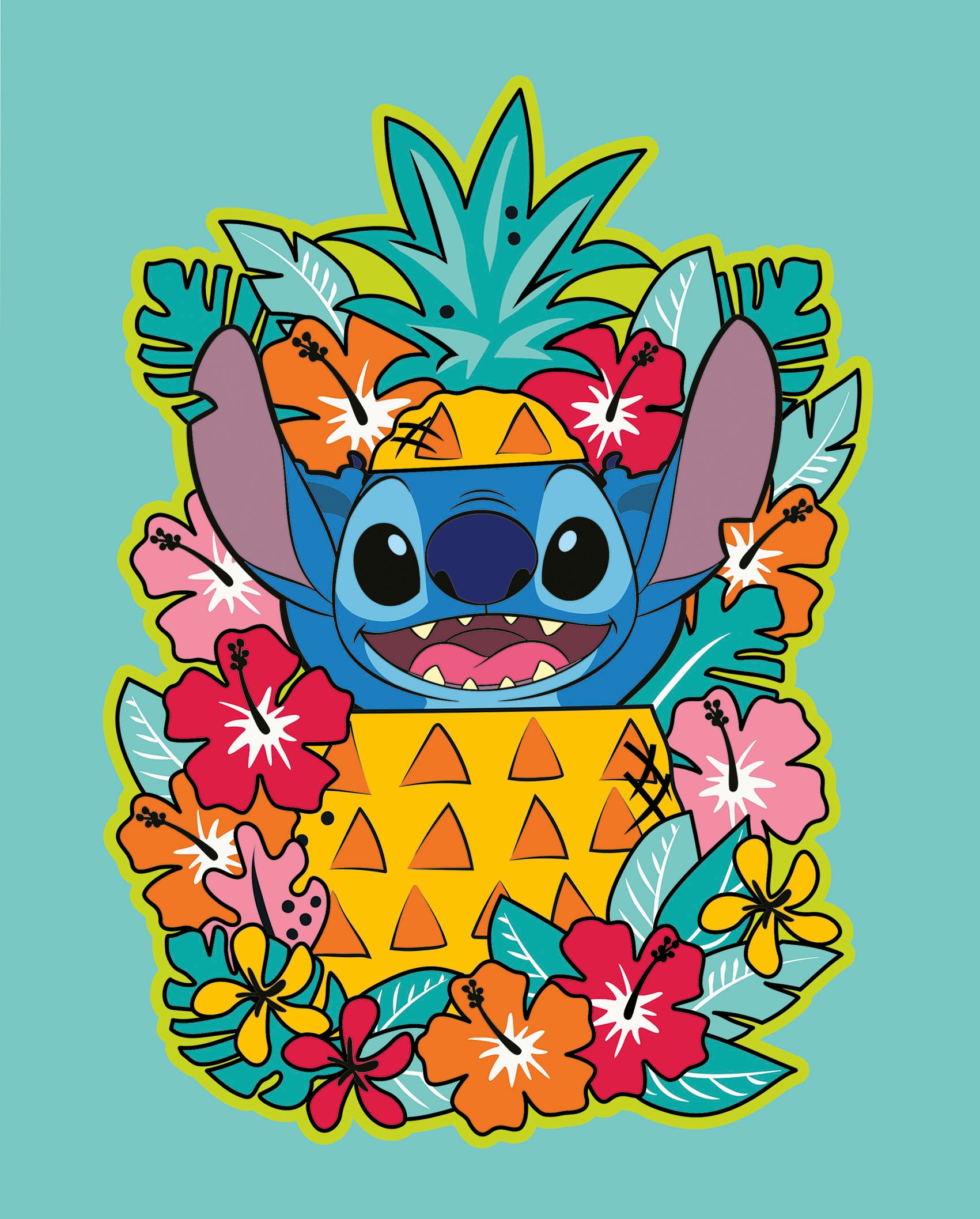 Ravensburger Malen nach Zahlen »Disney Stitch«, Made in Europe