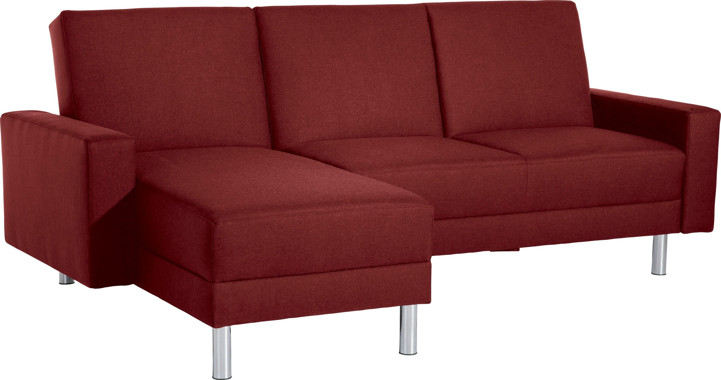 Max Winzer® Schlafsofa »Just Fresh«, mit Rückenverstellung, inklusive Stauraumhocker
