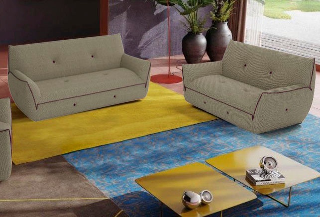 Egoitaliano Polstergarnitur »Yuki, extravagantes Design und höchster Sitzko günstig online kaufen