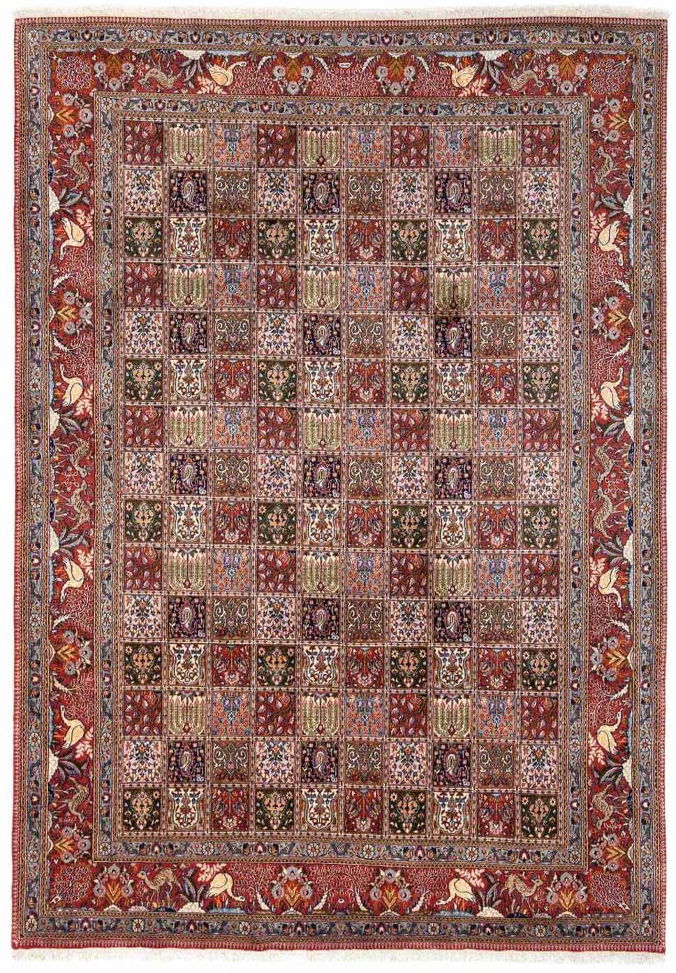 morgenland Wollteppich »Moud Stark Gemustert Beige 334 x 248 cm«, rechtecki günstig online kaufen