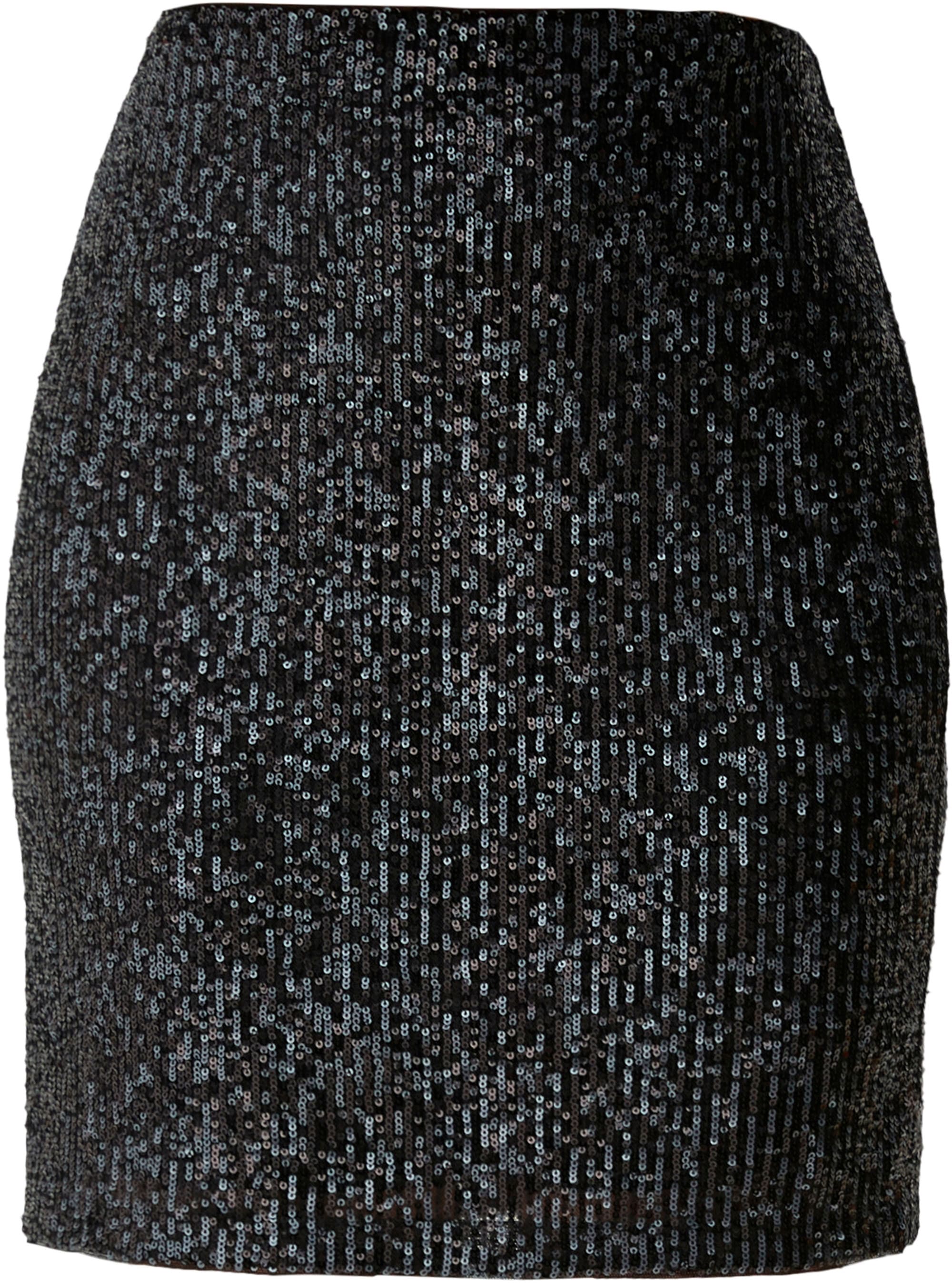 4. Bild von s.Oliver BLACK LABEL Minirock, mit glänzenden Pailletten