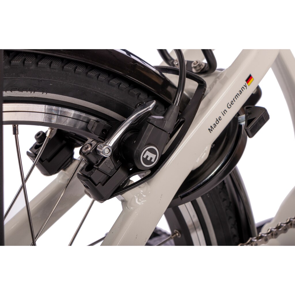 SAXONETTE E-Bike »Compact Premium Plus«, 7 Gang, Mittelmotor 250 W, (mit Akku-Ladegerät)