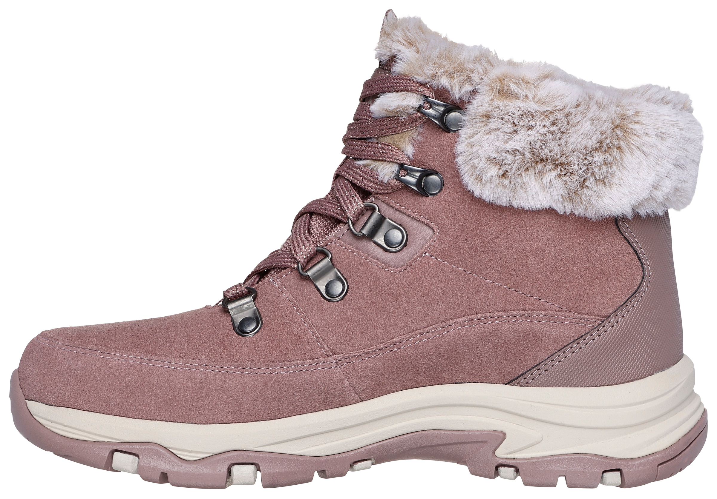 Skechers Winterboots »TREGO-«, Chunky Boots, Freizeitschuh, Winterstiefel mit Plateausohle
