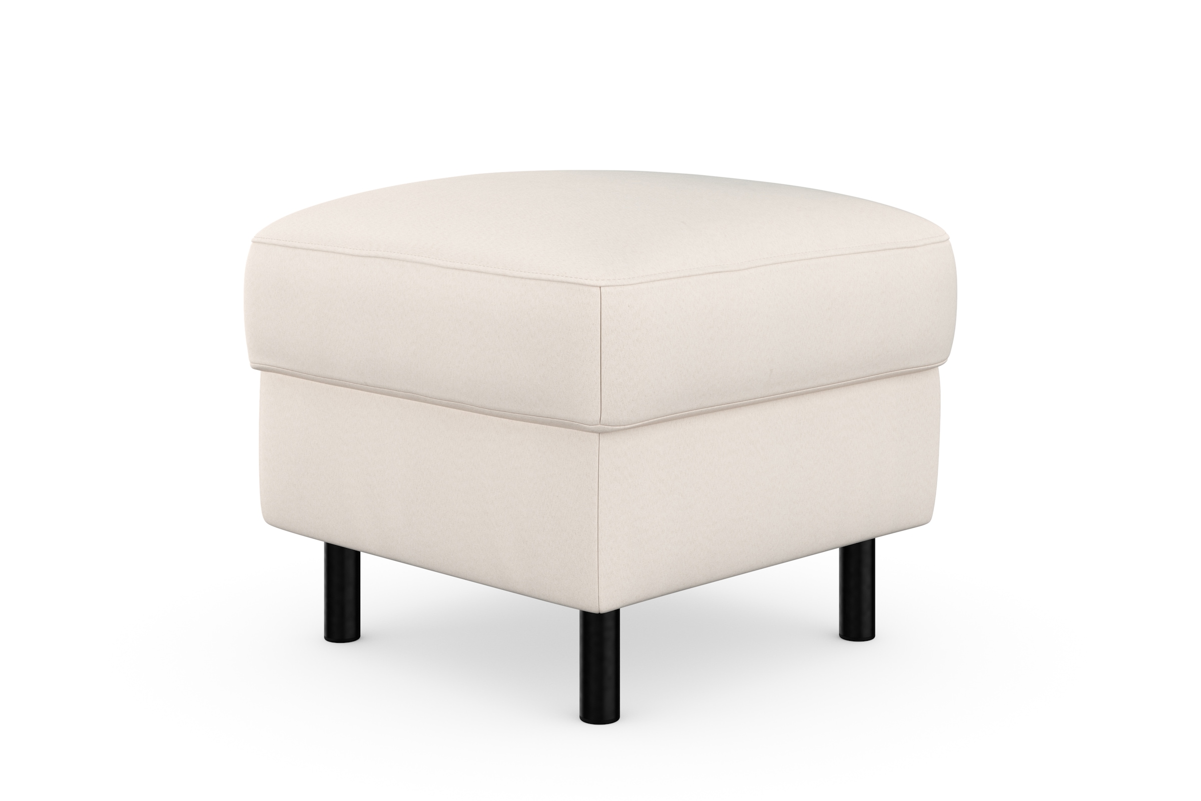 sit&more Stauraumhocker »Sinatra«, Sitzfläche ist abnehmbar, mattschwarze Metallfüße