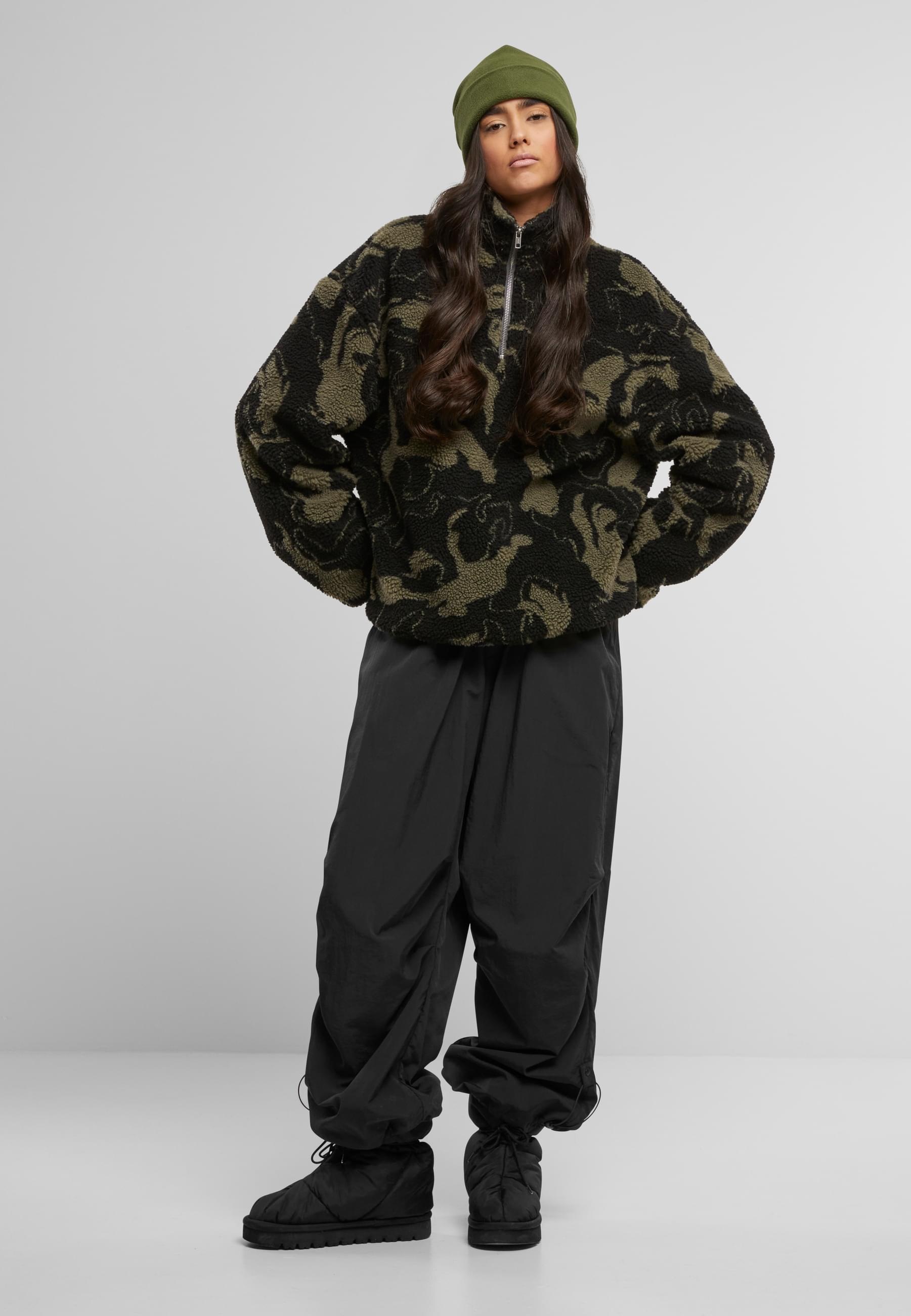 URBAN CLASSICS Beanie »Urban Classics Unisex Fleece Beanie 2-Pack« 1 Stk.