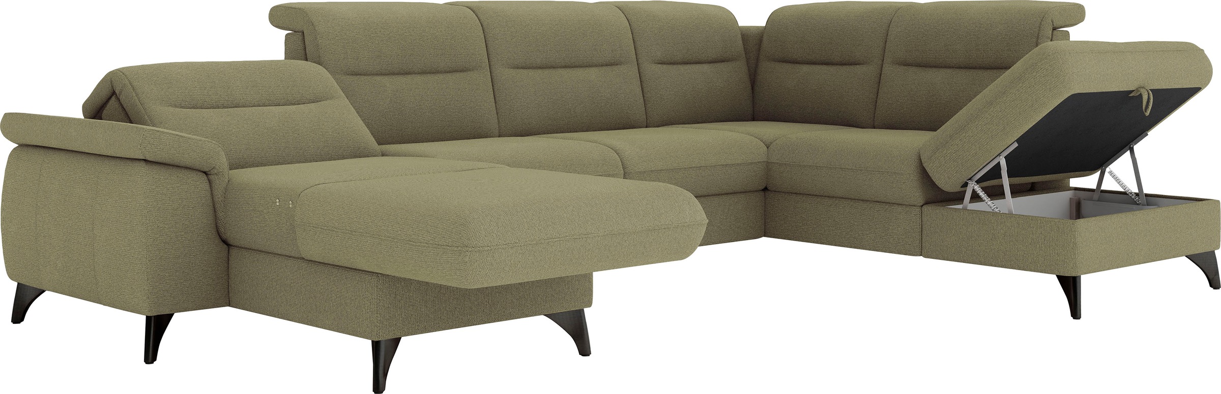 sit&more Wohnlandschaft »Astoria U-Form«, wahlweise mit motorischer Relaxfunktion