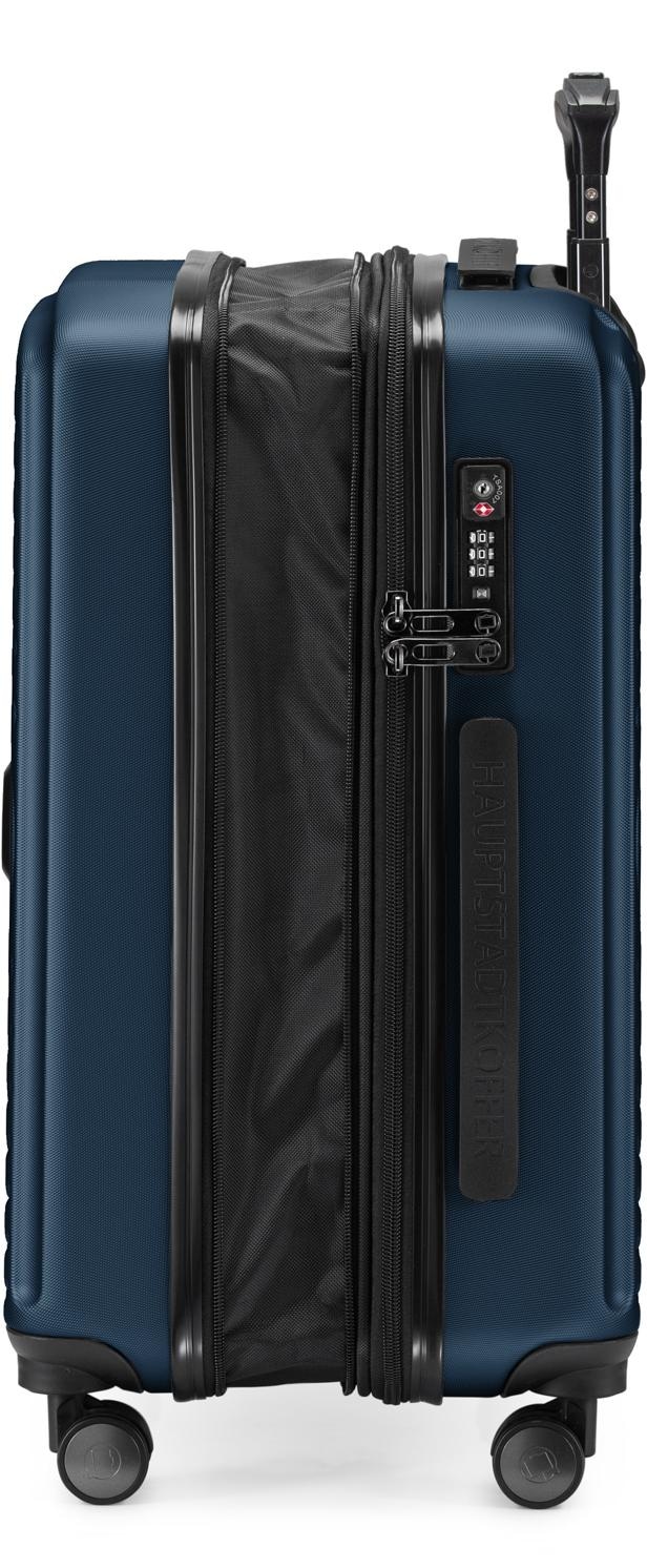 Hauptstadtkoffer Hartschalen-Trolley »Mitte, dunkelblau, 55 cm«, 4 Rollen  online bestellen