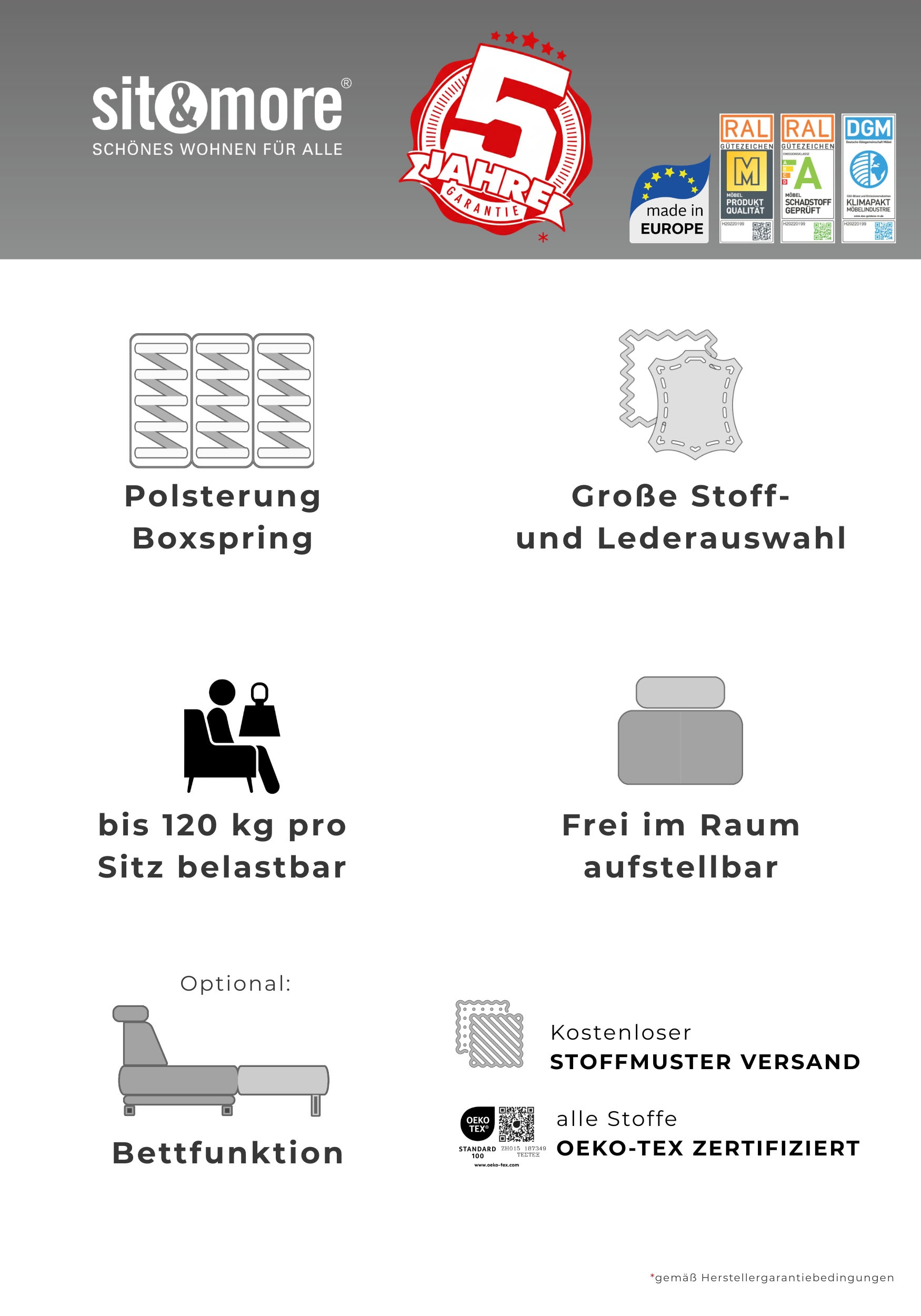 sit&more Hocker »Ascara«