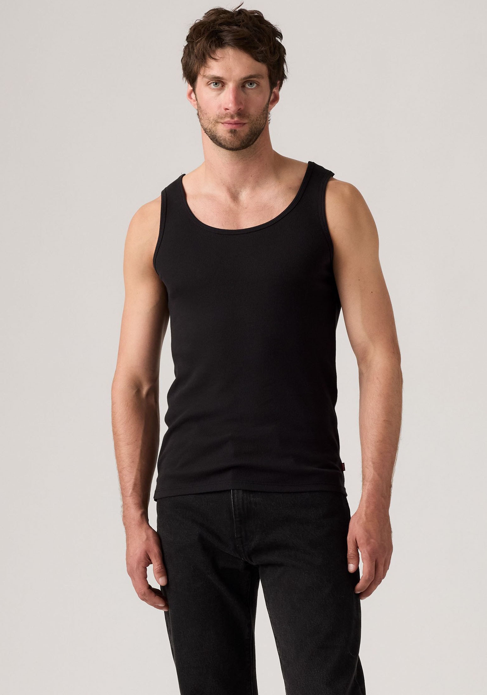 Levi's® Ripptanktop »Pride Rib Tank - 2 Pack«, (Packung, 2 tlg., 2er), in Schwarz und Weiß