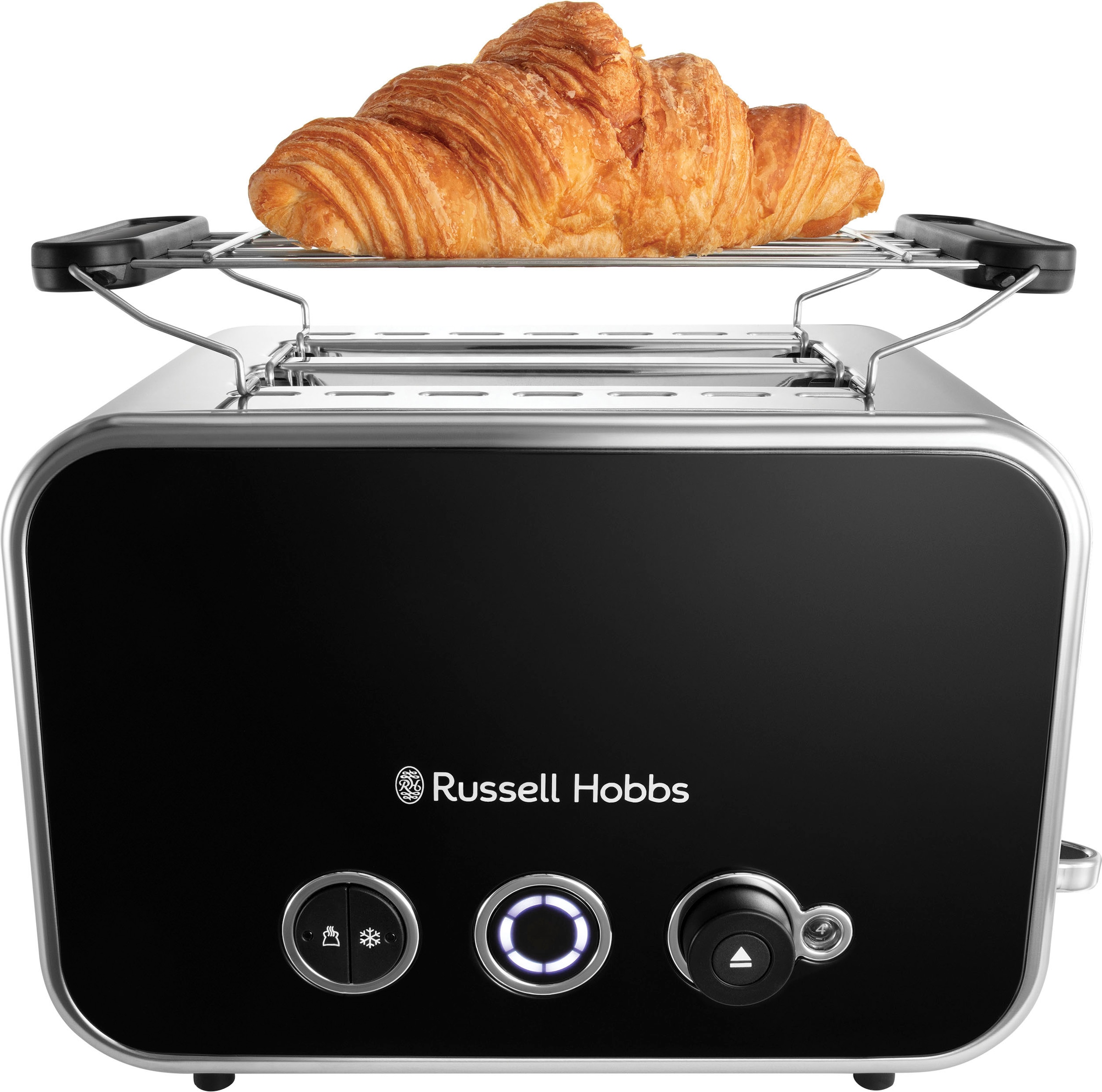 RUSSELL HOBBS Toaster »Distinctions Schwarz 26430-56«, 2 kurze Schlitze, für 2 Scheiben, 1600 W